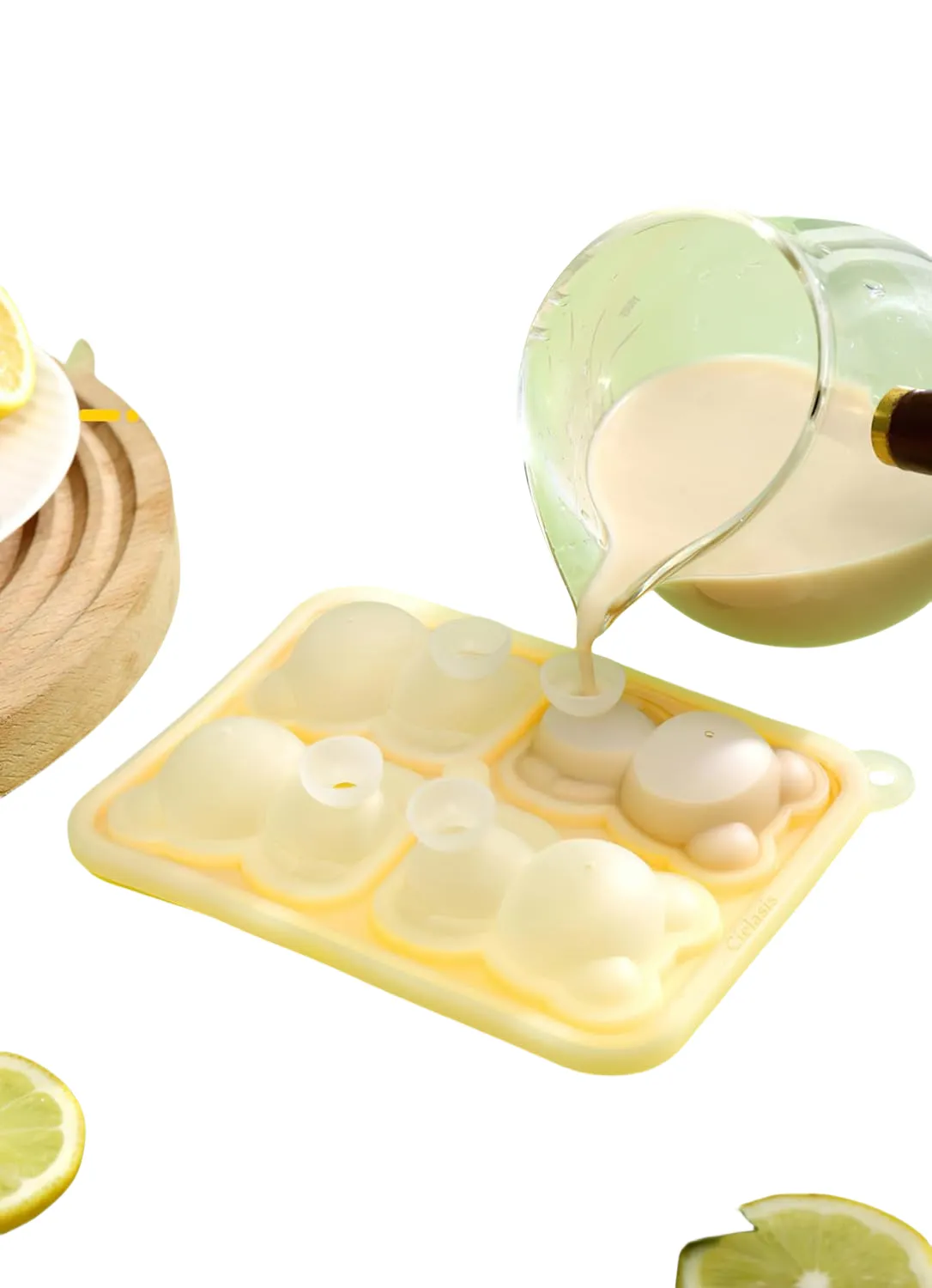 2 Pack Bear Ice Molds/Cube Trays 3