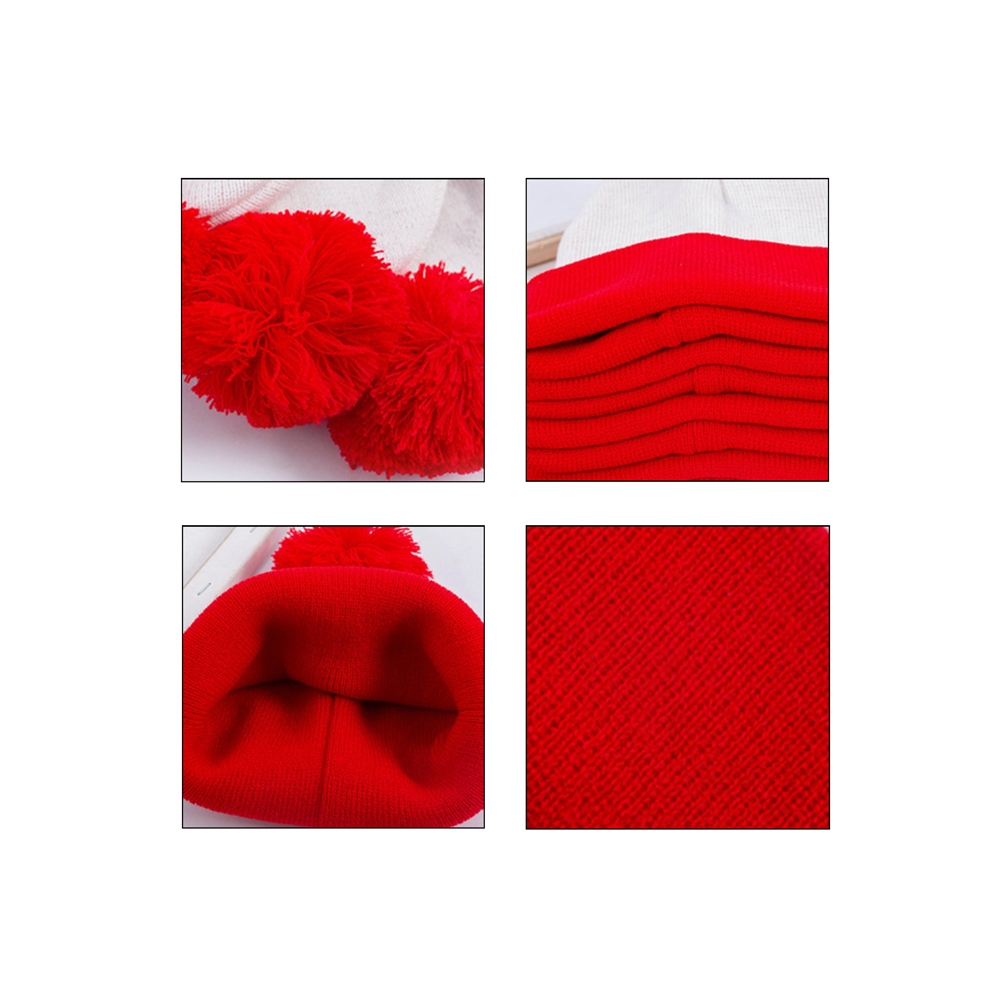 Winter Multi-Color Knitted Hat 3