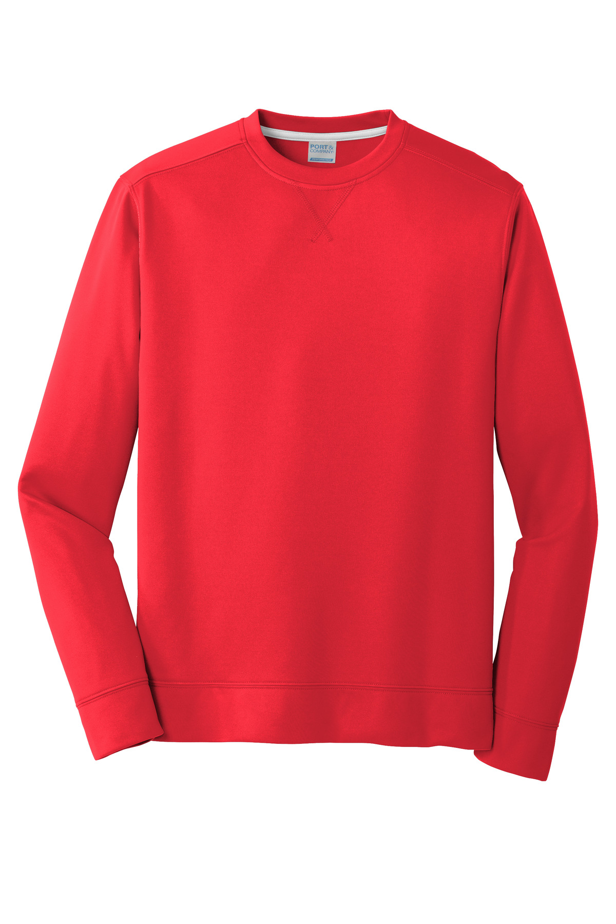 Port & Company® Performance Fleece Crewneck Sweatshirt, custom hoodie or sweatshirt with logo imprint 5