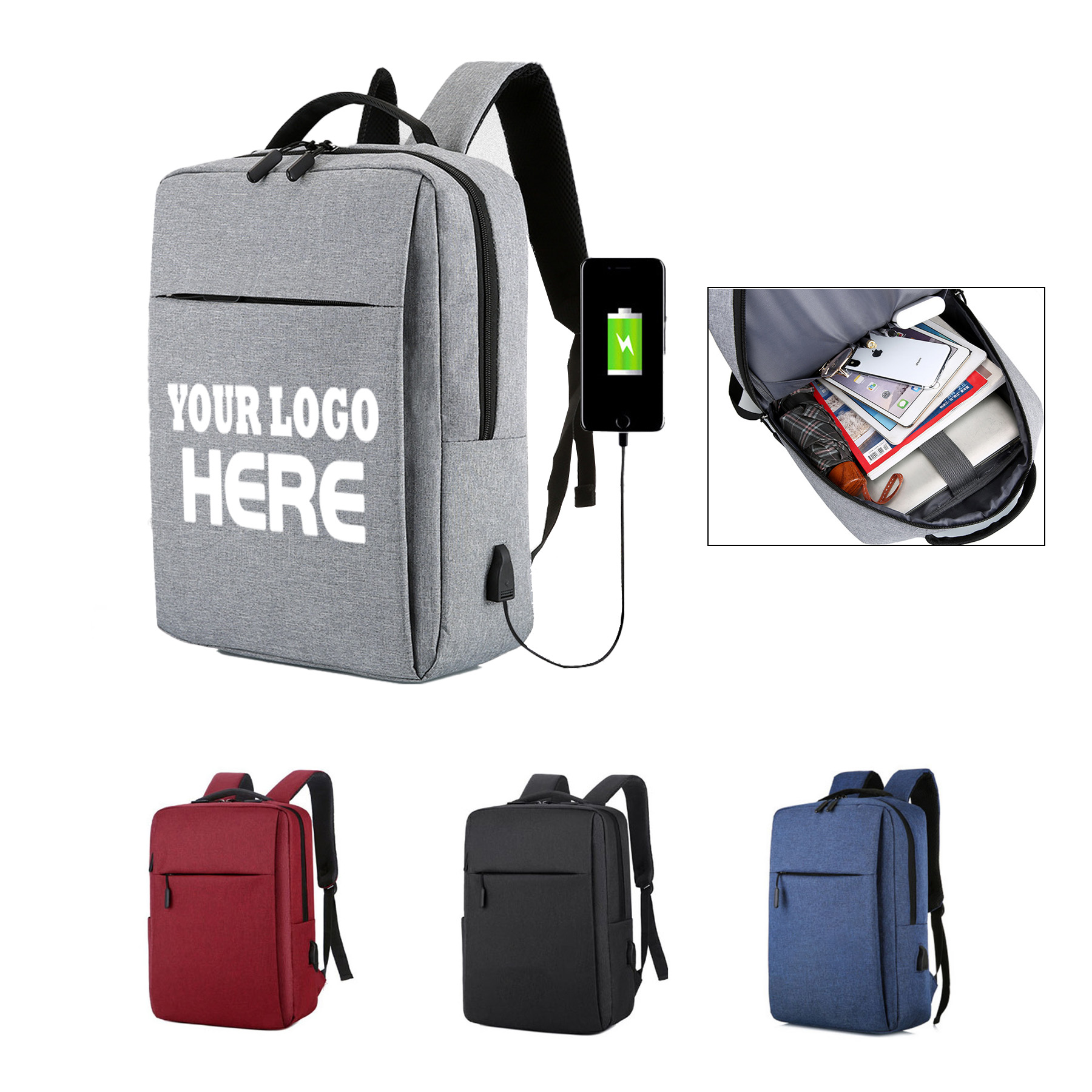 Heavy Duty Laptop Backpack 2