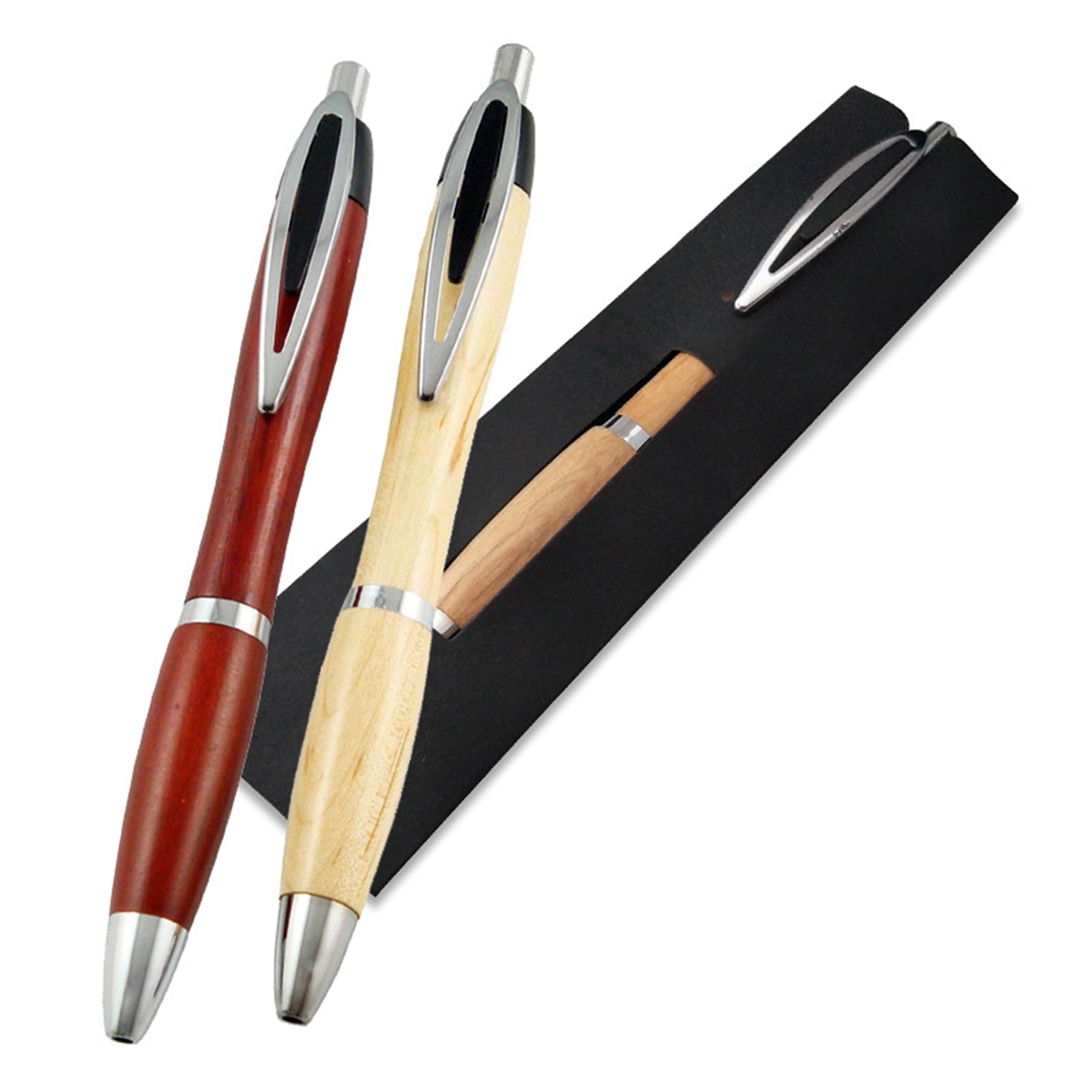 Gourd Shape Wooden Ballpoint Pen 5