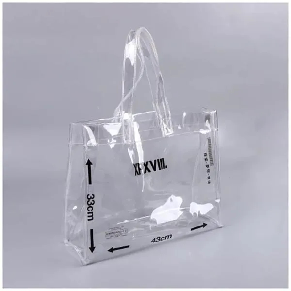 Clear Recycled PVC Tote Bag 6