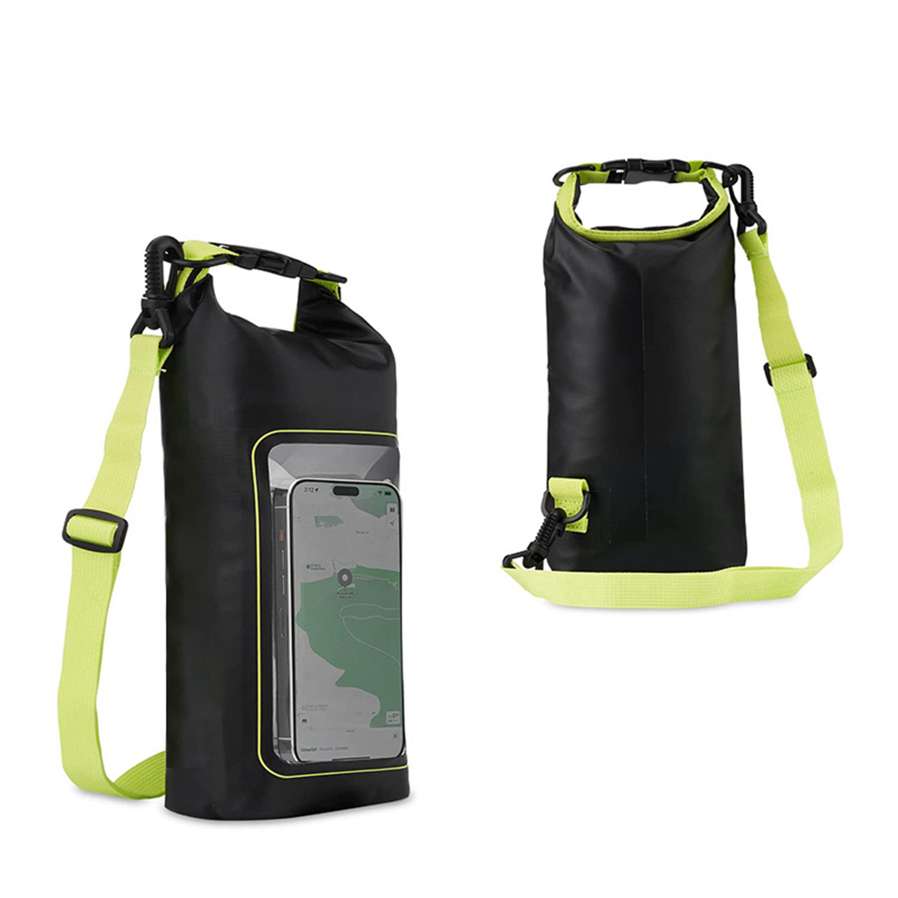 Roll Top Waterproof Backpack Straps 8