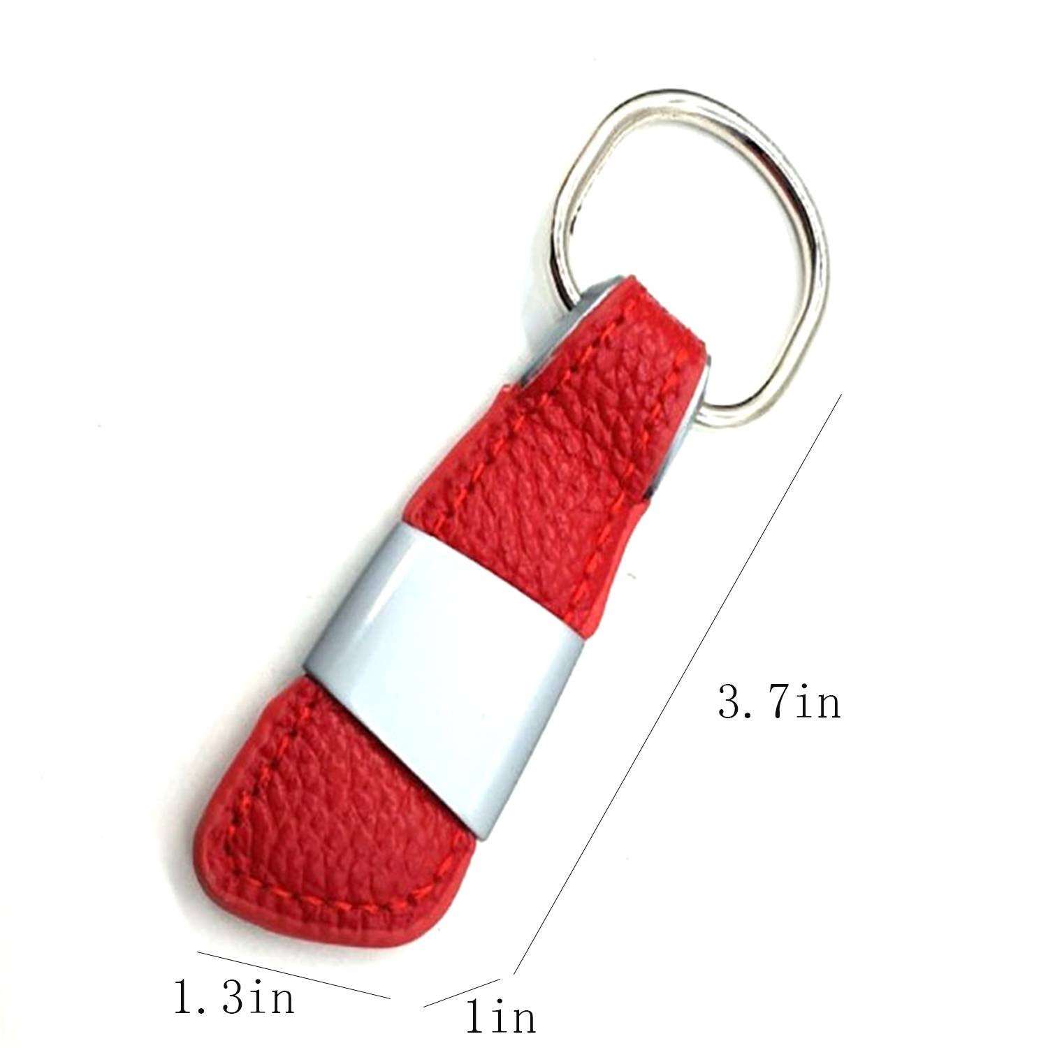 Genuine Leather Car Keychain 7