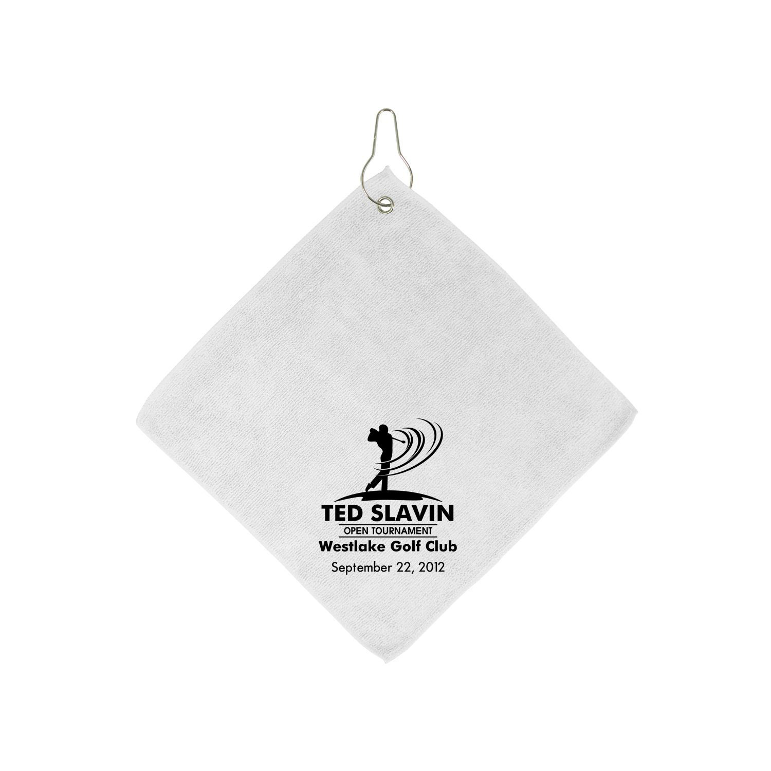 Microfiber Golf Towel W/Hook 3