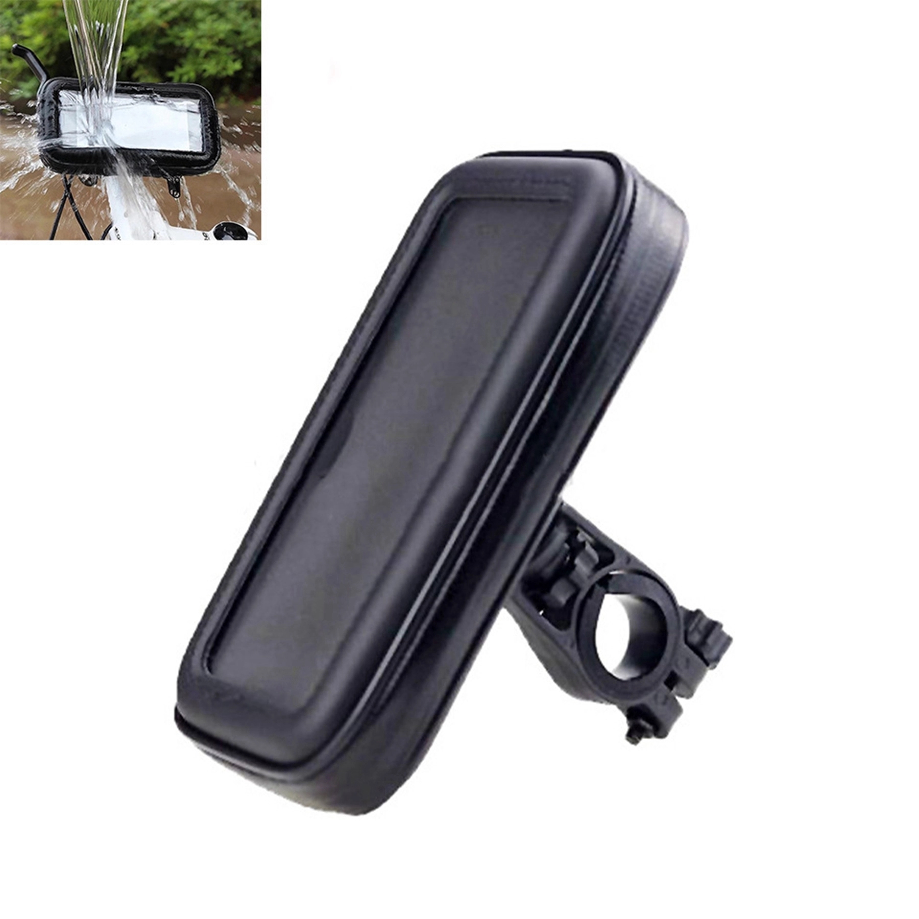 6 Inch Waterproof Bicycle Phone Mount Holder 2