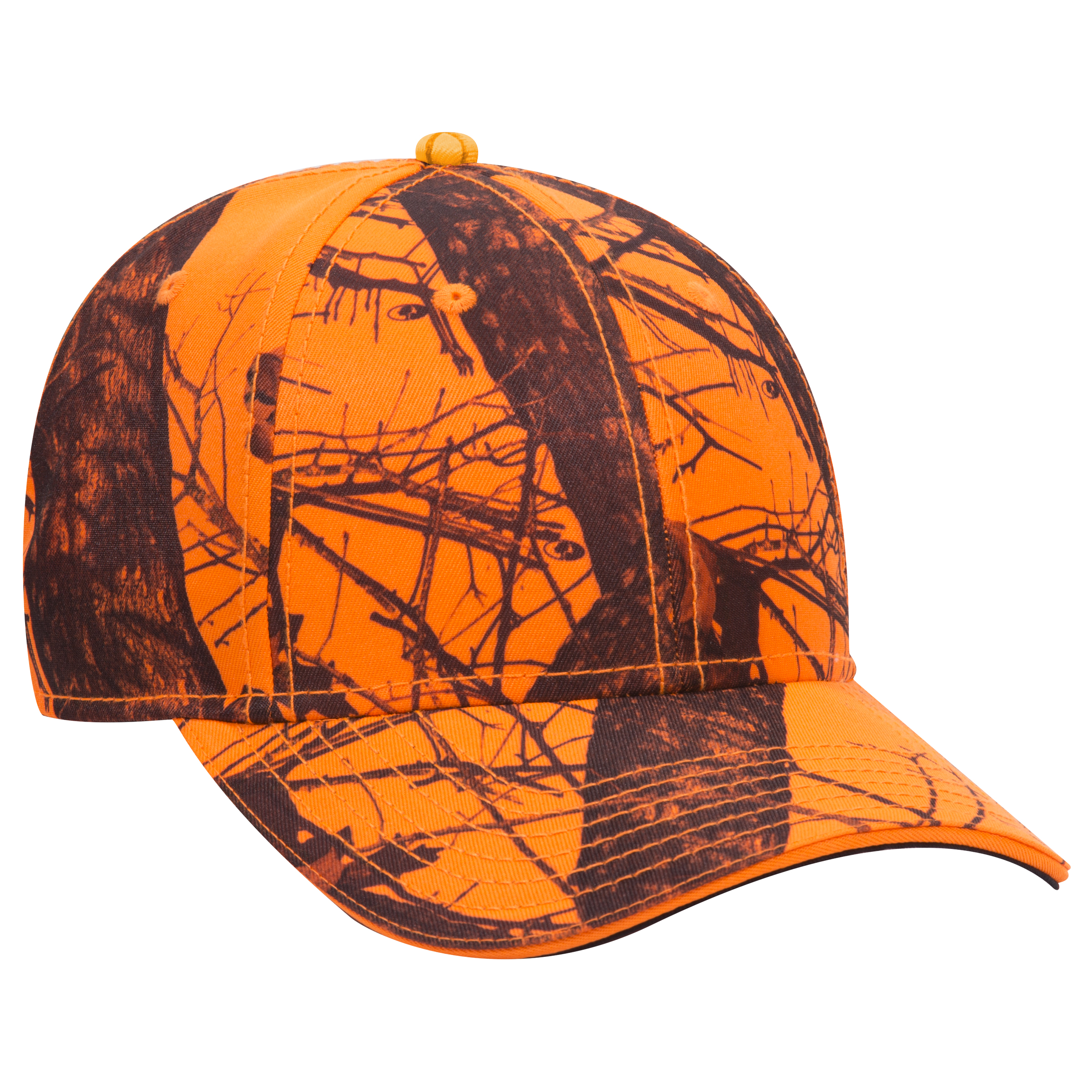 OTTO CAP® Mossy Oak Camouflage Sandwich Visor 6 Panel Low Profile Baseball Cap 8