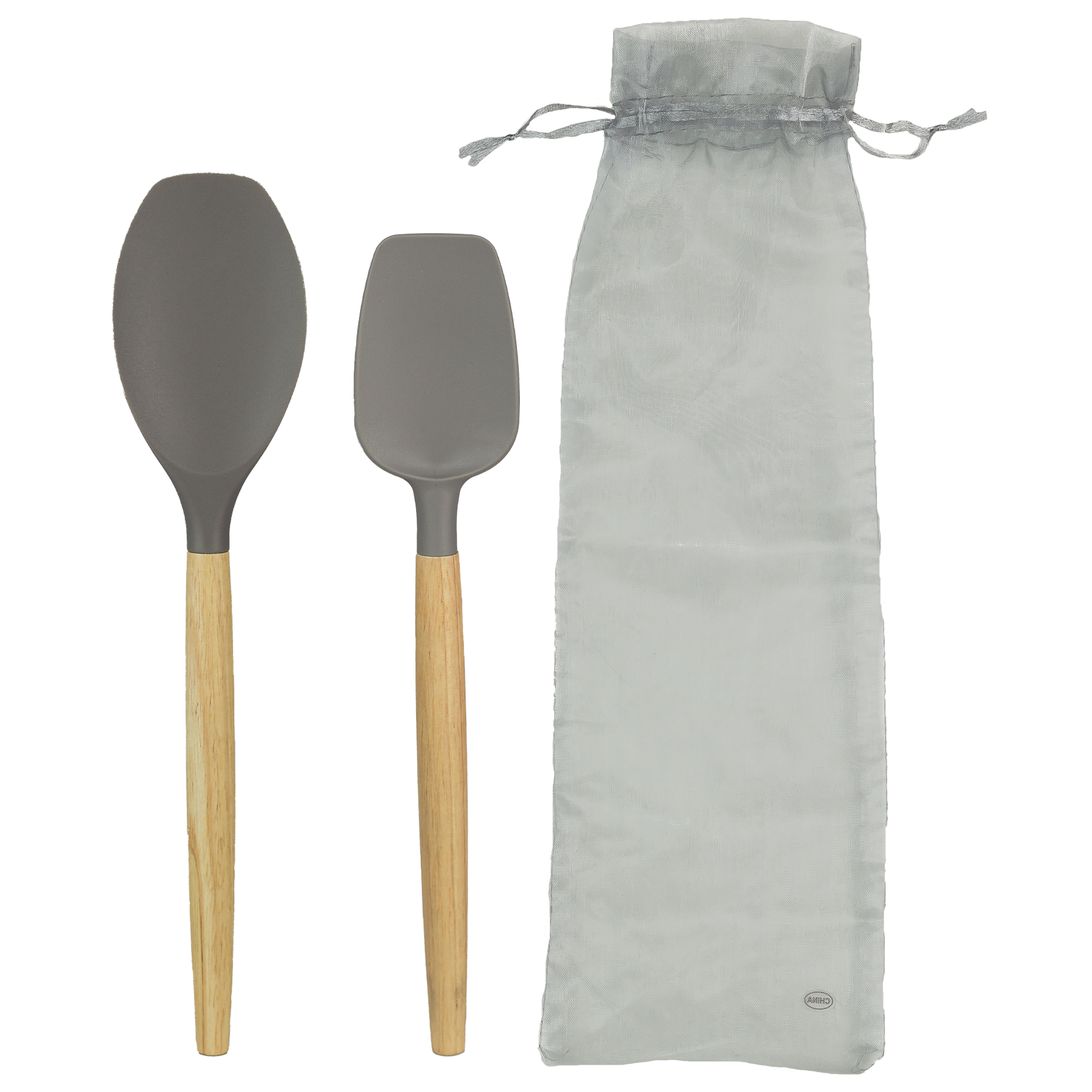 Silicone Spoon And Spatula Set 2