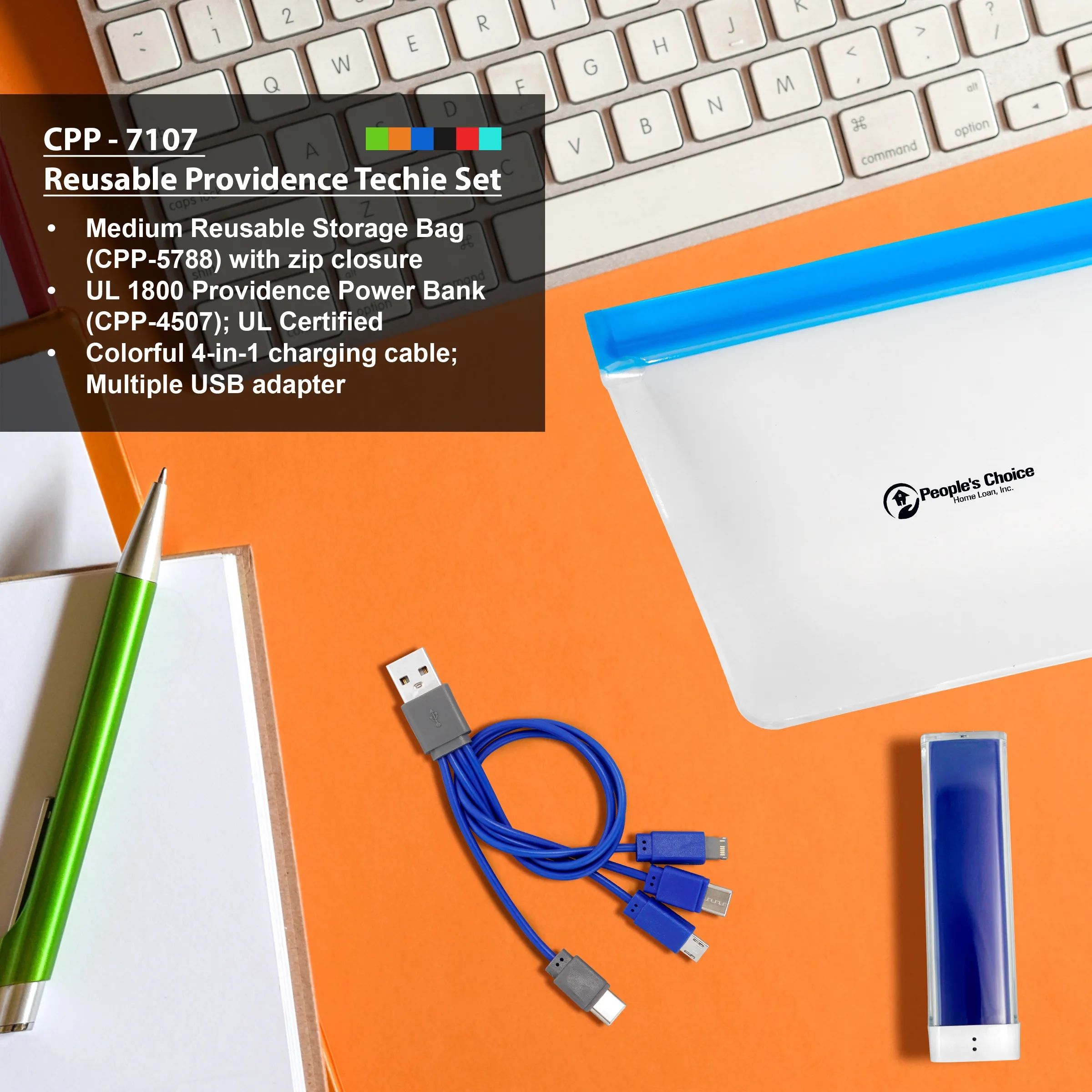 REUSABLE PROVIDENCE TECHIE SET 7