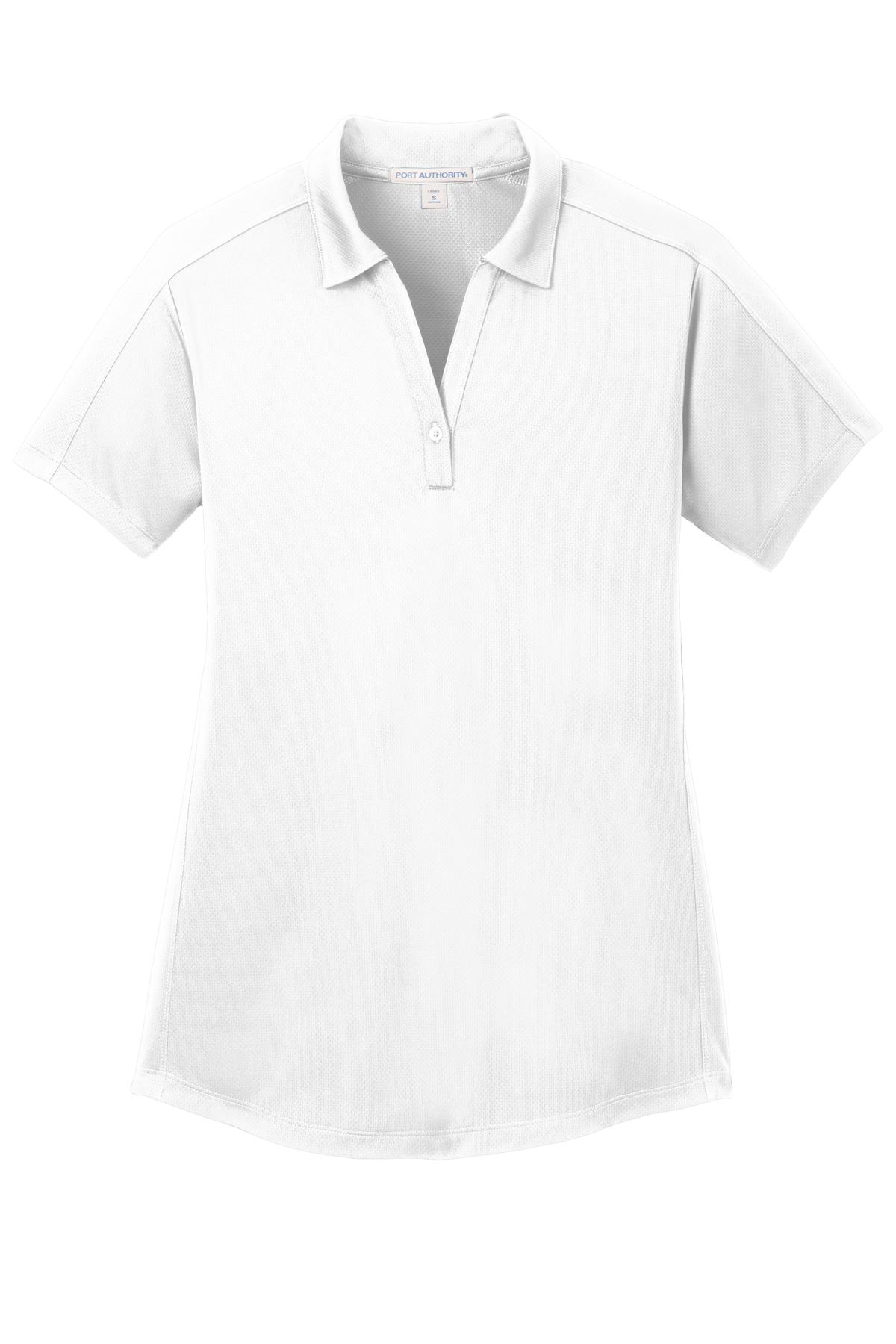 Port Authority Women's Diamond Jacquard Polo. L569 19