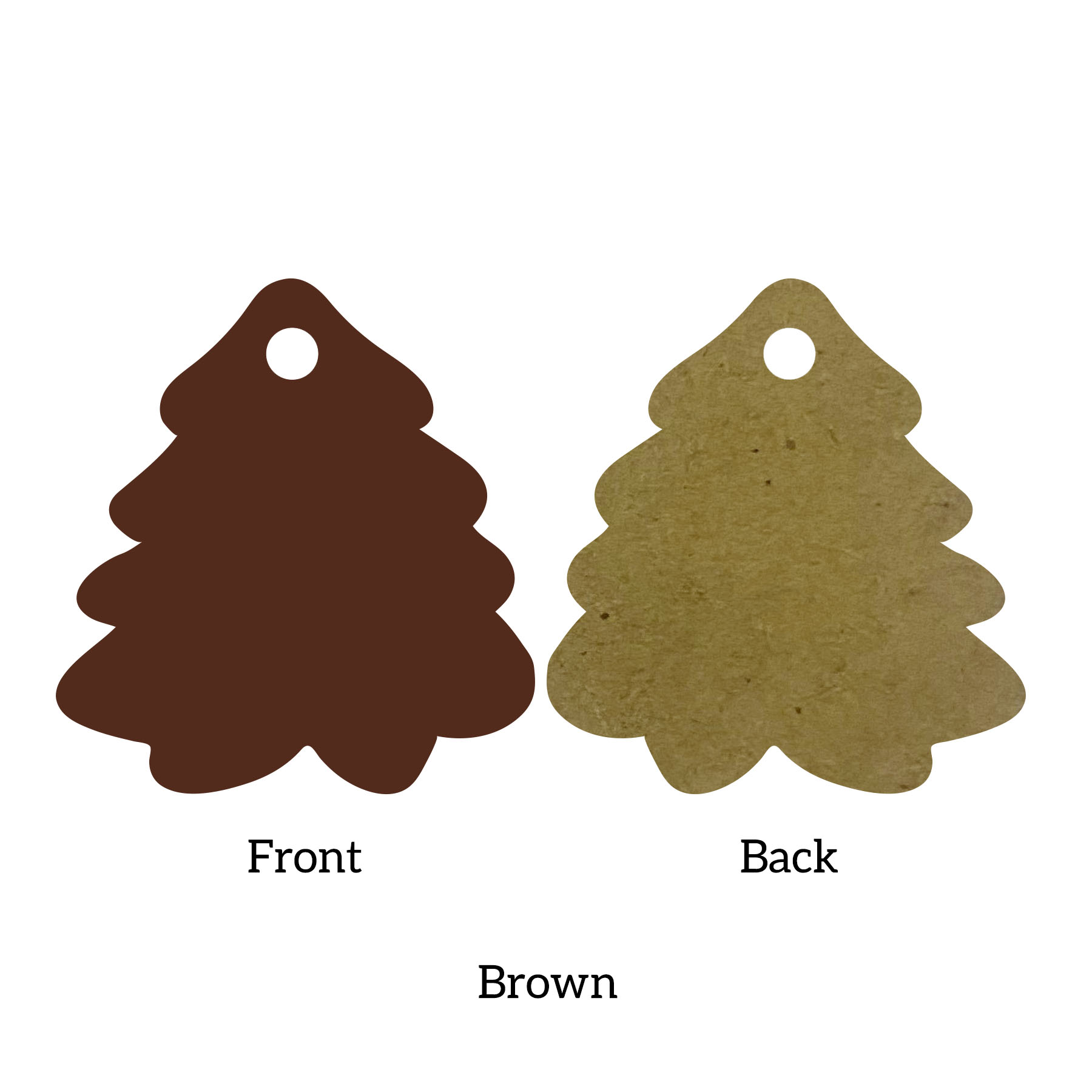 Free Shipping Solid Color Christmas Ornament - Tree 14