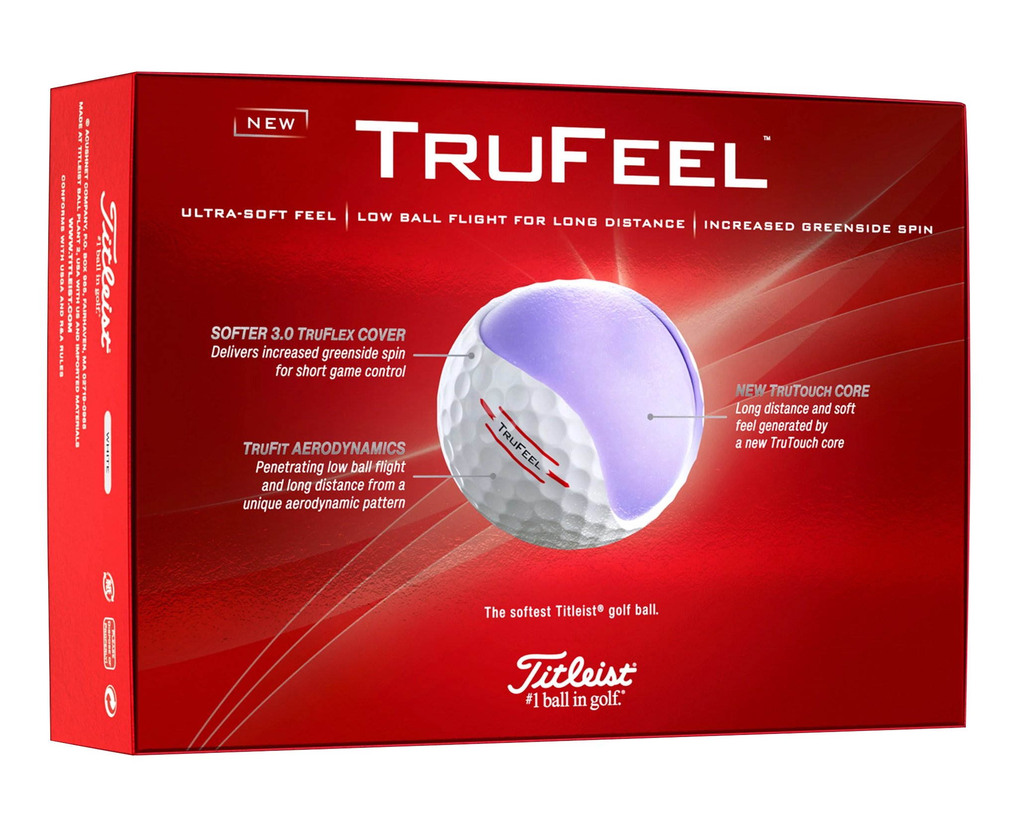 Titleist® TruFeel™ Golf Ball Standard Service