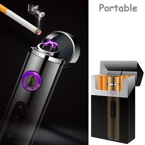 Sleek Stick Electric Arc Lighter With Flip Cap And USB Charging 28