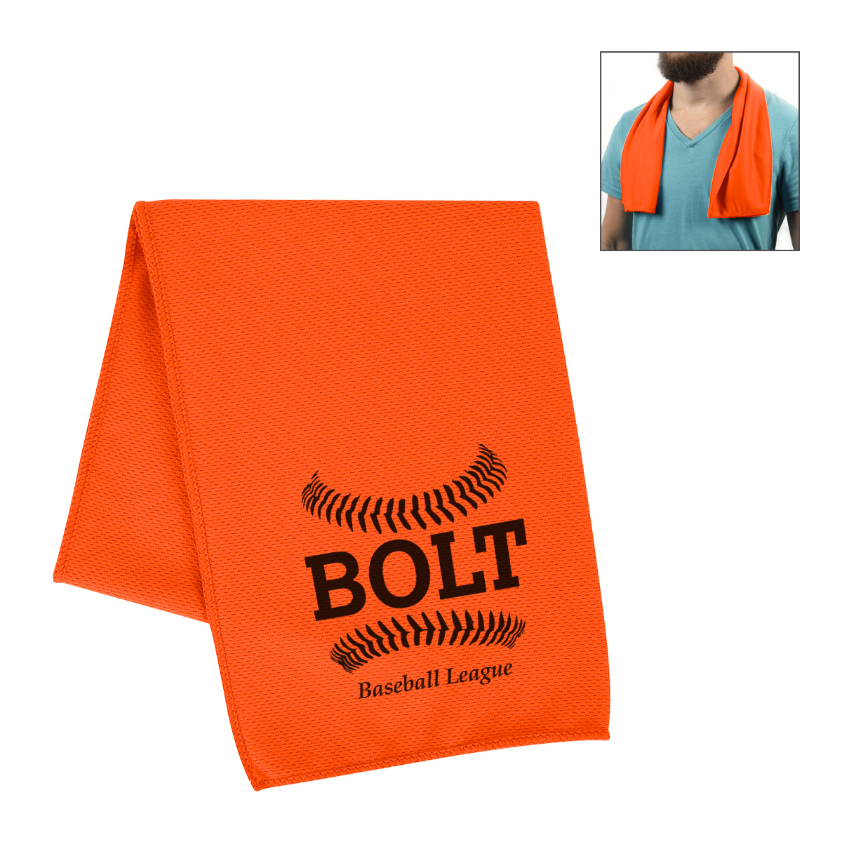 RECYCLED PET COOLING SPORT TOWEL 40