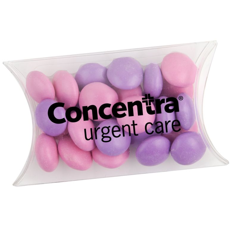 Small Pillow Acetate Box with Chocolate Buttons 5