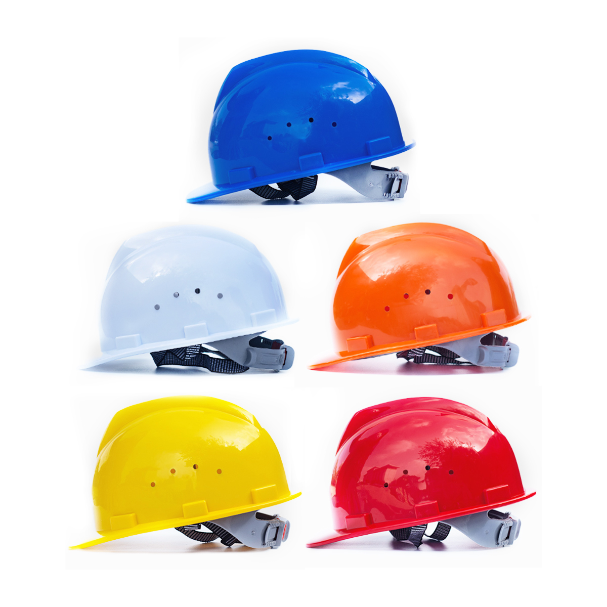 Adjustable Industrial Construction Safety Helmet Hard Hat 8