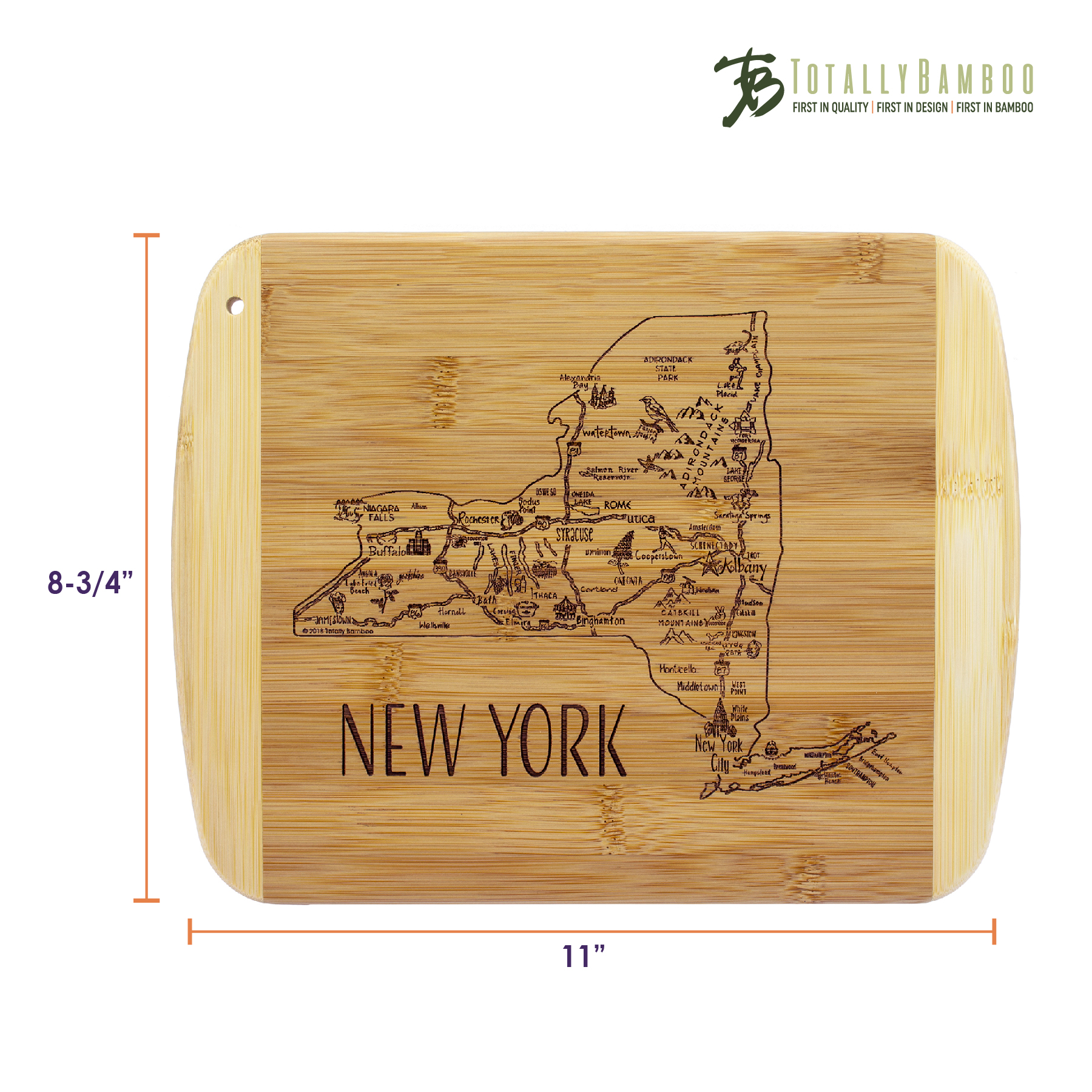 A Slice of Life New York Serving & Cutting Board 8