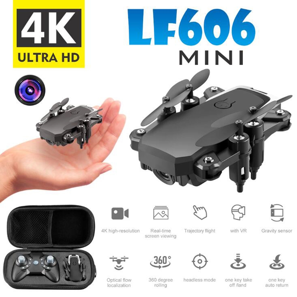 WIFI HD Mini Foldable Drone Quadcopter 1