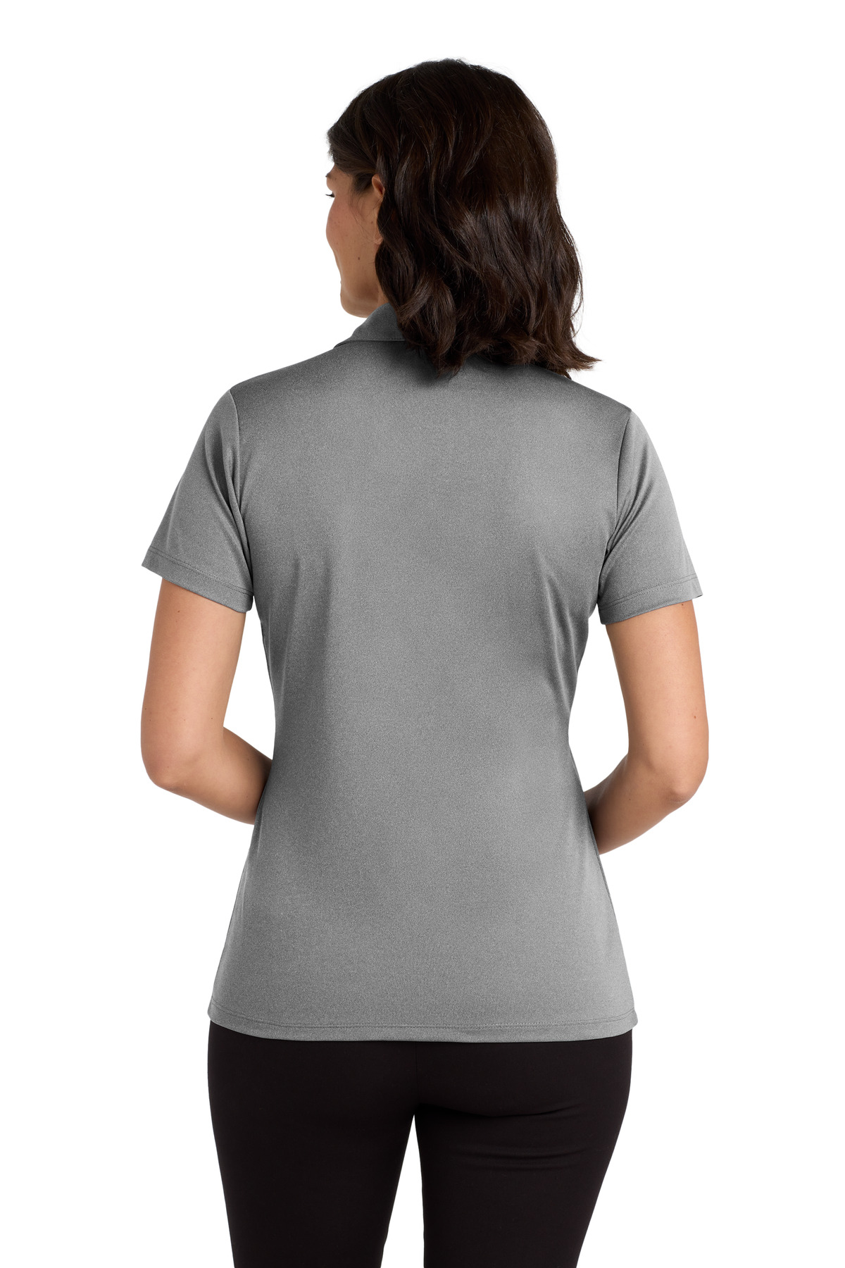 Port Authority Women's Heathered Silk Touch Performance Polo. LK542 13