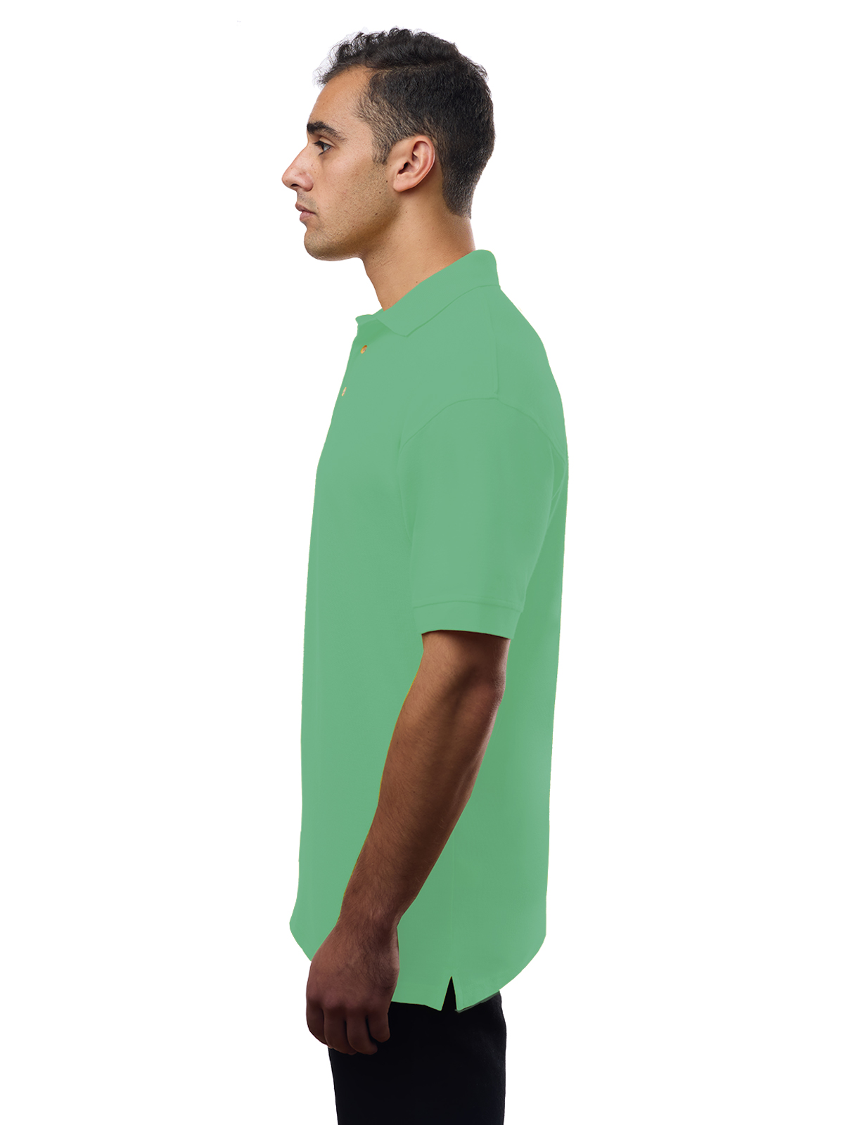 Blue Generation - Men's Pocketless Superblend Short Sleeve Polo 37