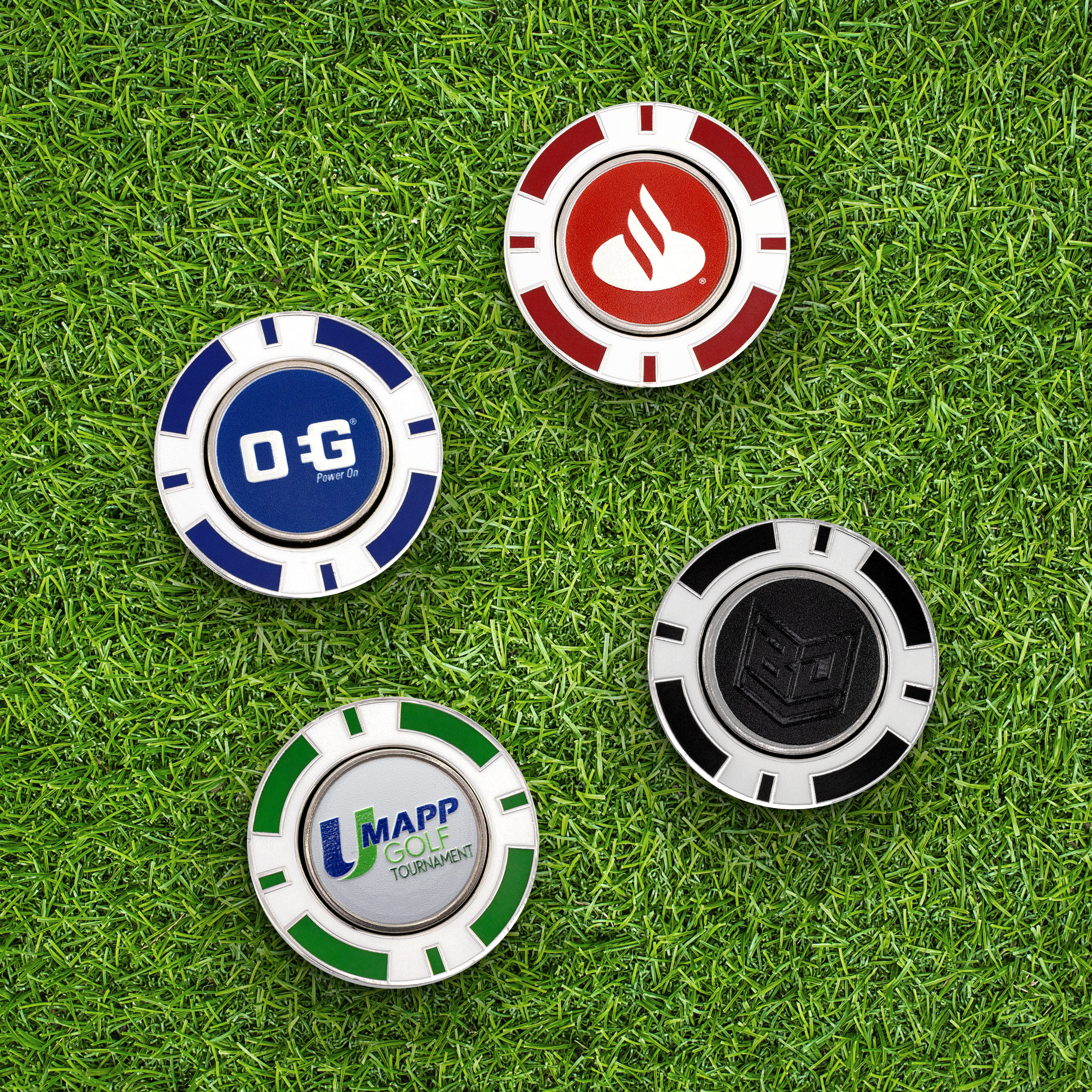 Golf Poker Chip Coin w/ Ball Marker 2