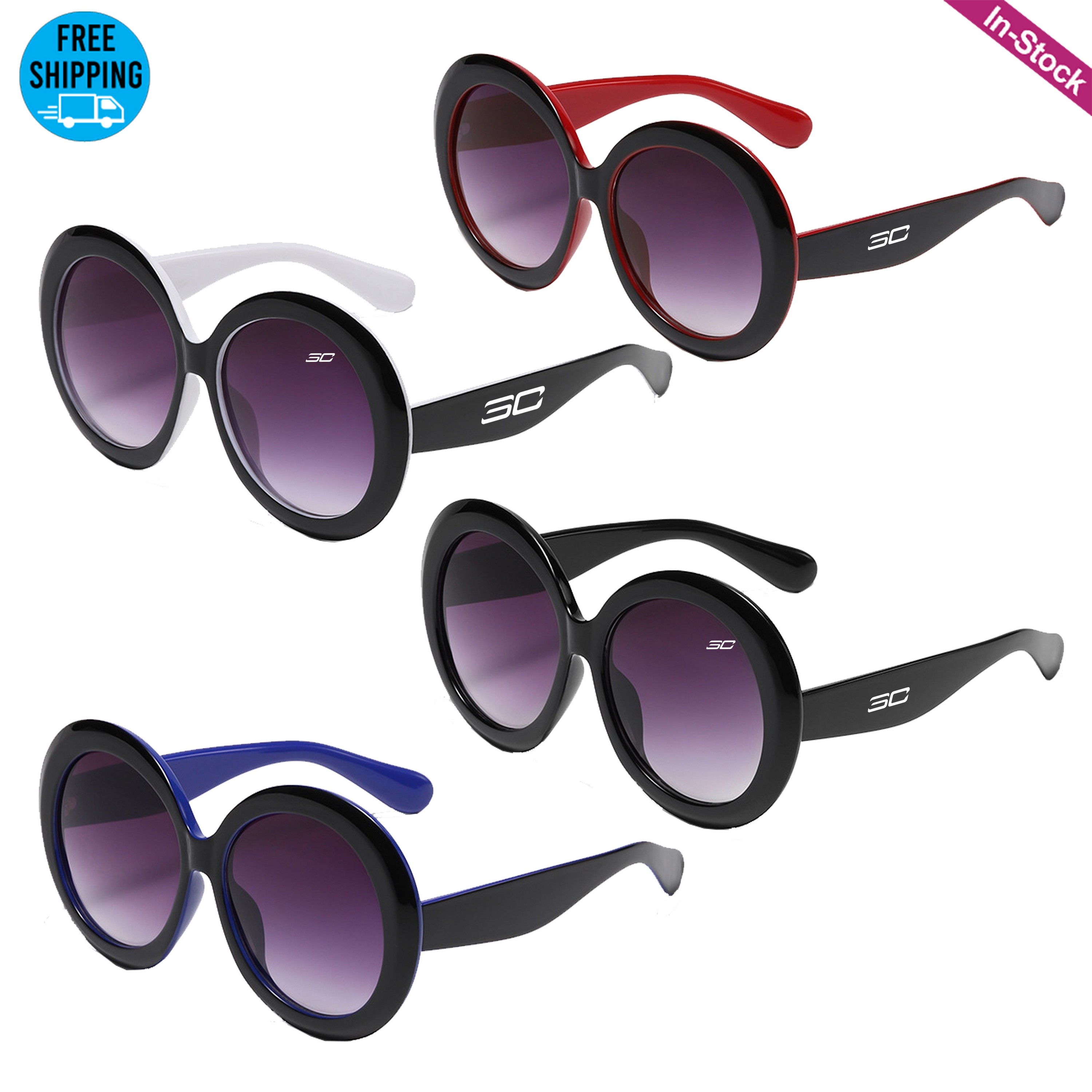Round Retro Sunglasses 4