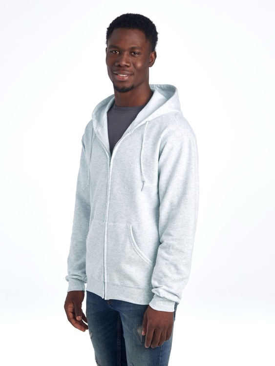 JERZEES NuBlend® Unisex Full-Zip Hooded Sweatshirt, custom hoodie or sweatshirt with logo imprint 36