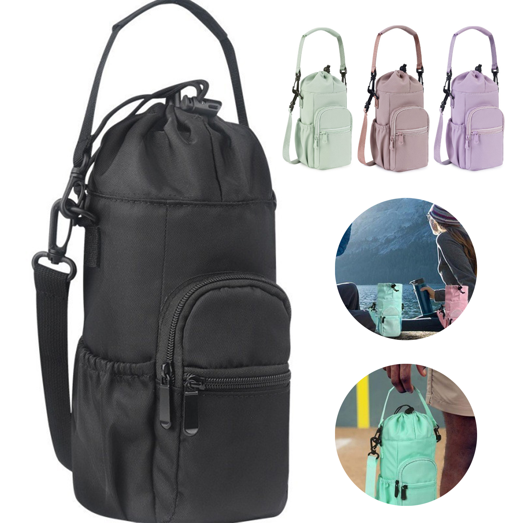 Water Bottle Carrier Bag