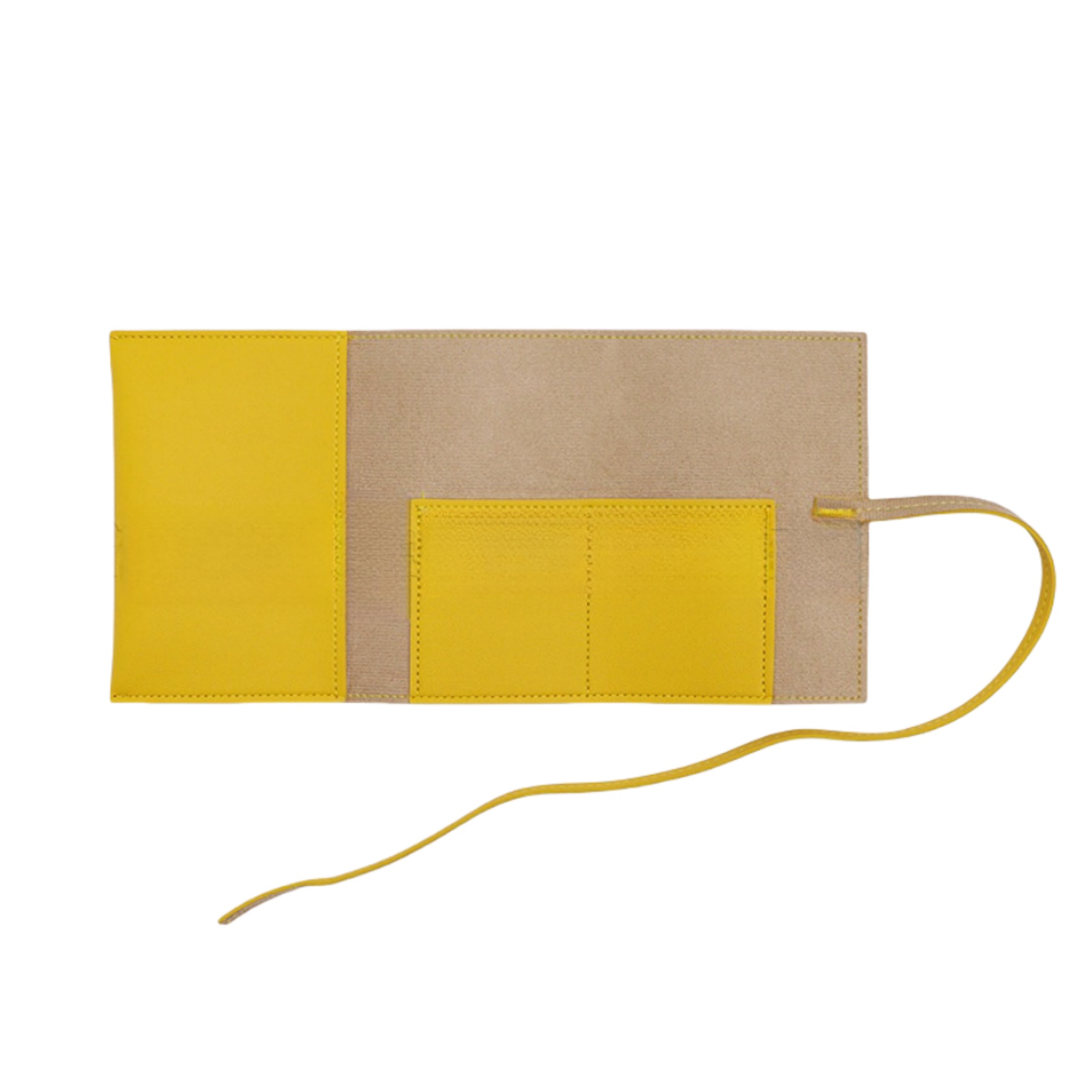PU Leather Organizer Cable Roll Bag 8