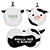 Comfort Pals™ Cow 2-in-1 Pillow Sleep Mask 9