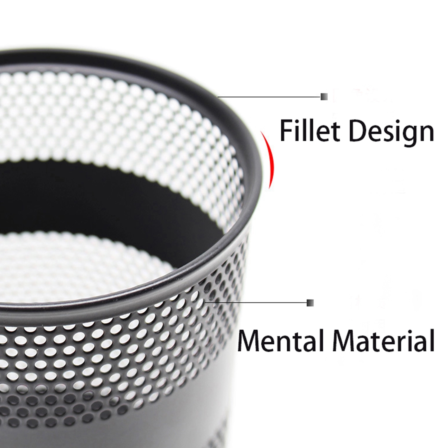 Metal Mesh Pen Holder 2