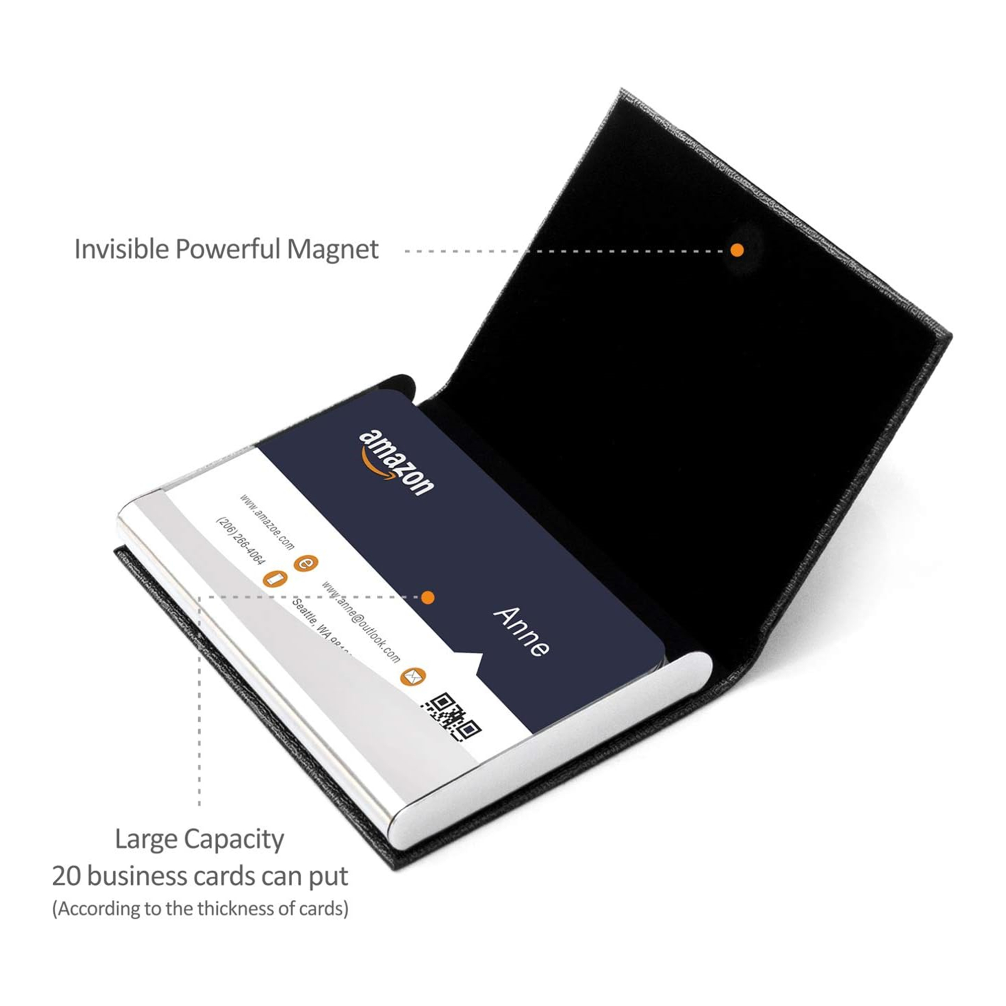 Slim Wallet Business Card Case Credit Card Holder 2