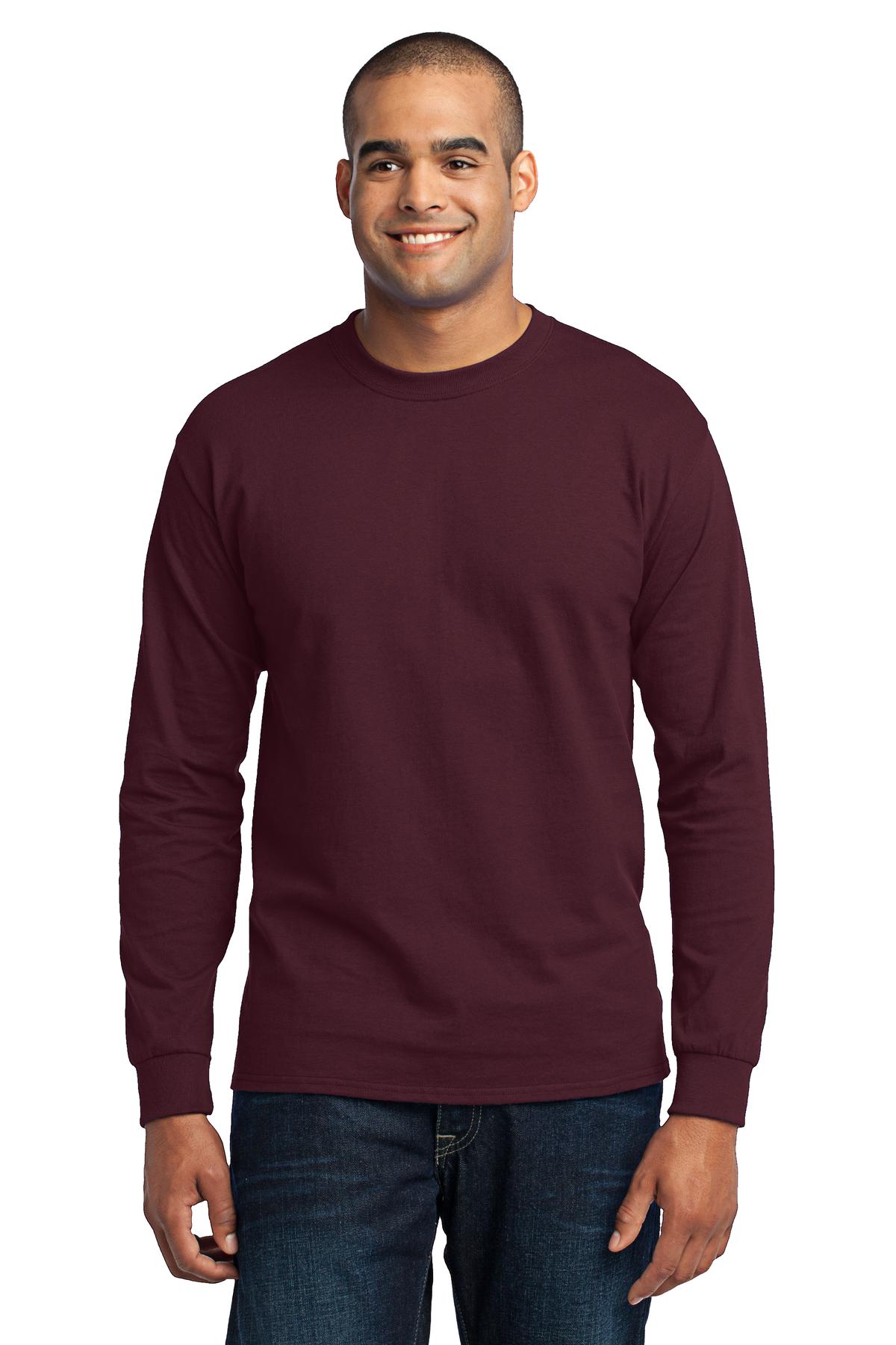Port & Co Long Sleeve Core Blend Tee. PC55LS 41