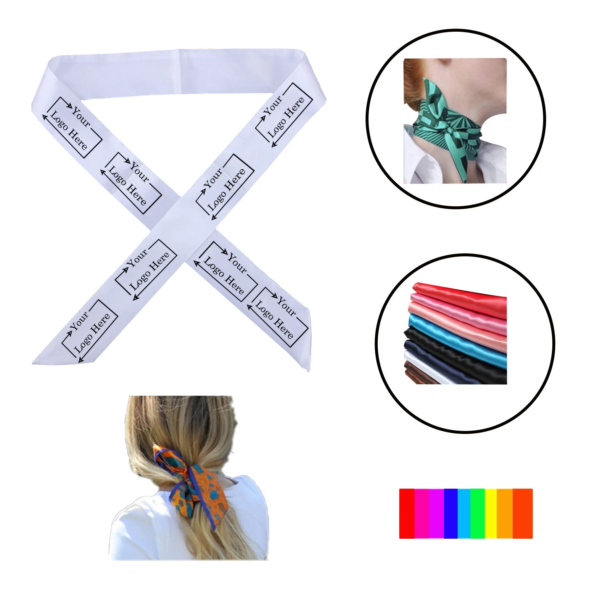 39.5" Summer Cooling Neck Scarf