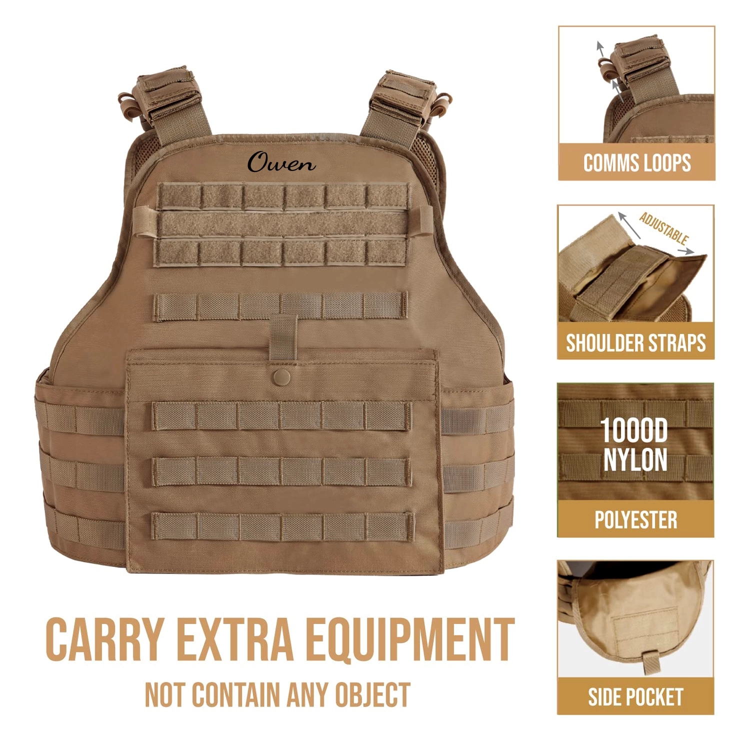 Combat Assault Bulletproof Vest 1