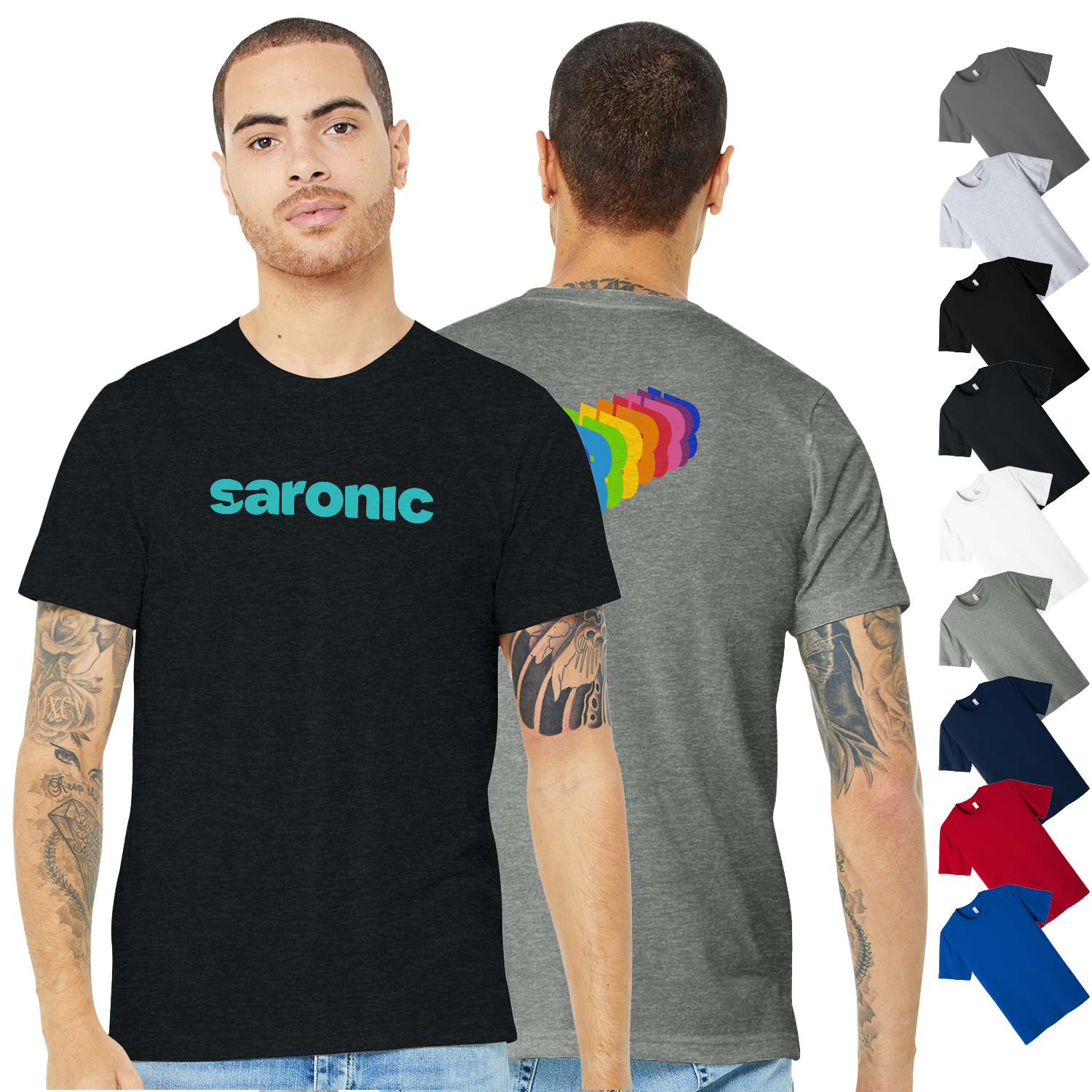 BELLA+CANVAS ® Unisex Made In The USA Jersey Short Sleeve Tee 1