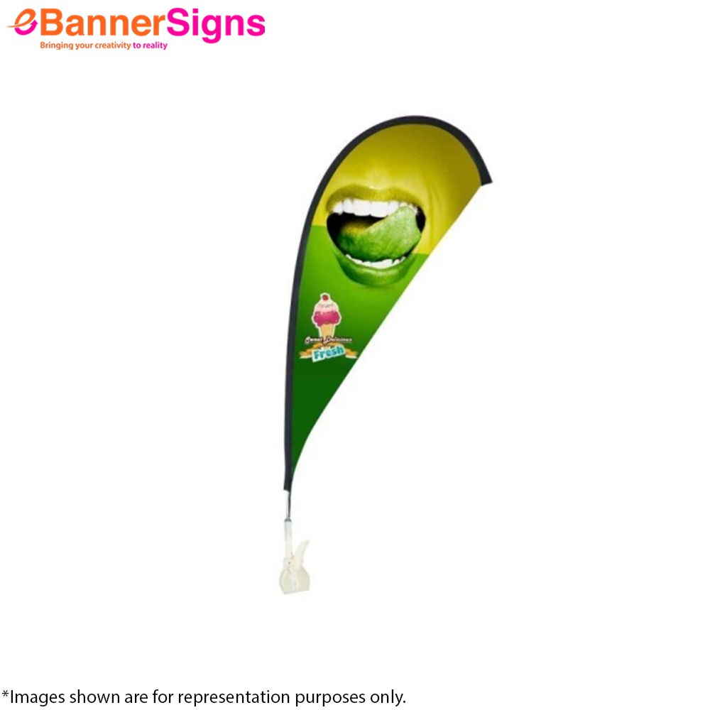 Teardrop Clip Flag 5