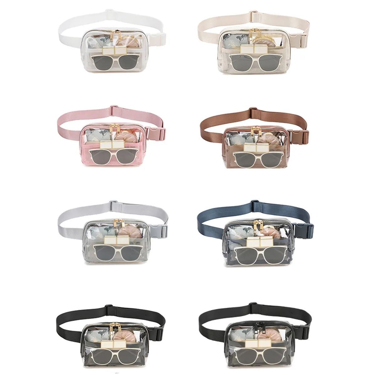 Clear Bag Stadium Approved Crossbody Fanny Belt  Pack Unisex 7
