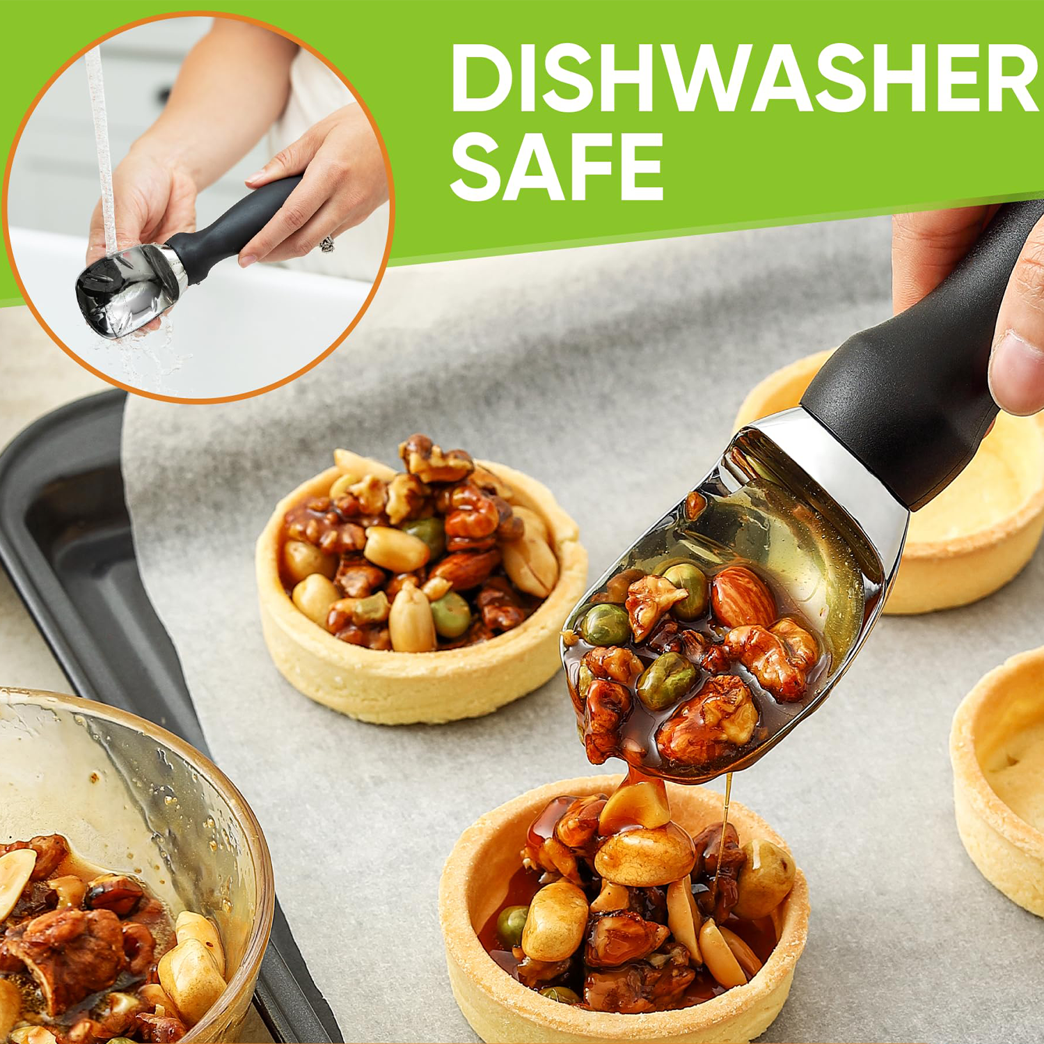 Multi-Use Ice Cream Spoon Ball Scoop 6