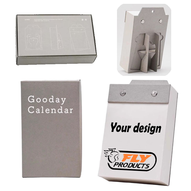 Custom Hanging Wall Desktop Cube Daily Calendar 2