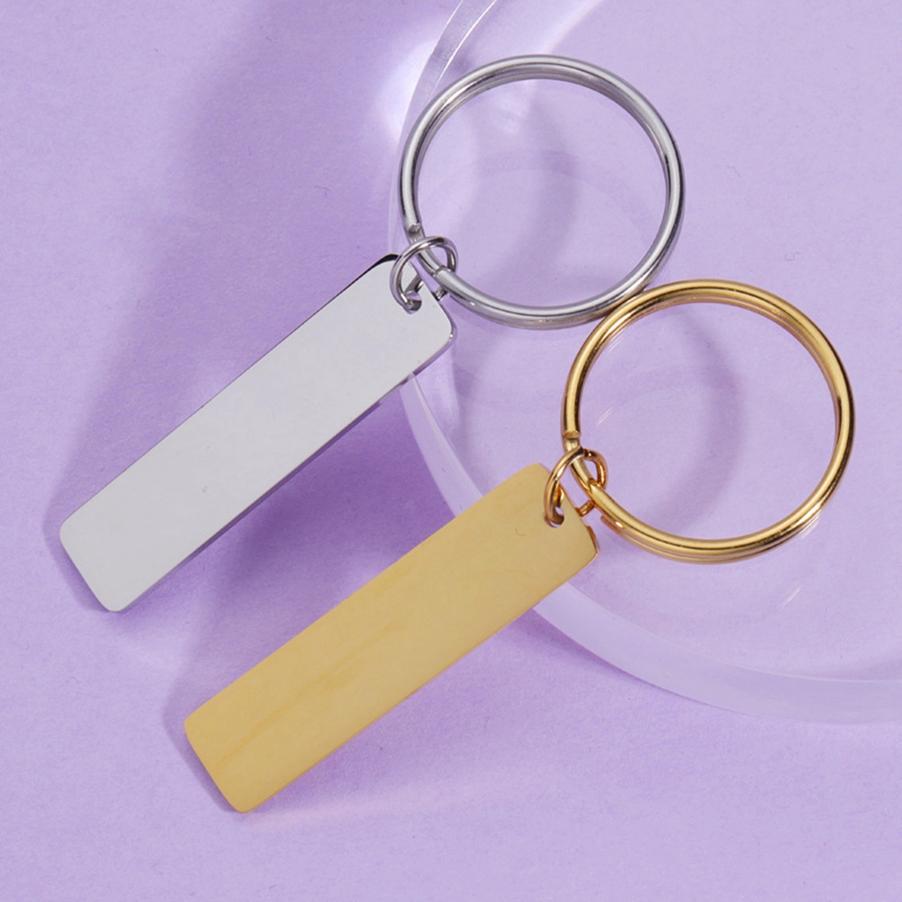 Blank Stainless Steel Key Chain 7