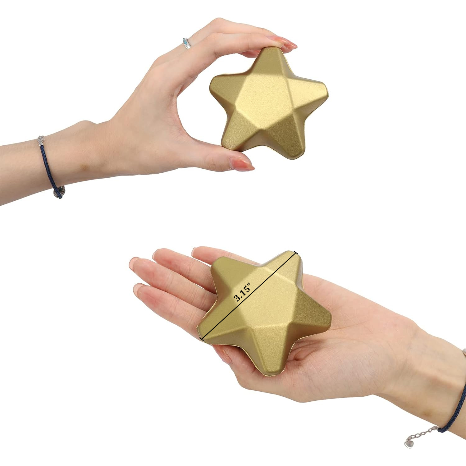 PU Foam Five Star Stress Toys 3