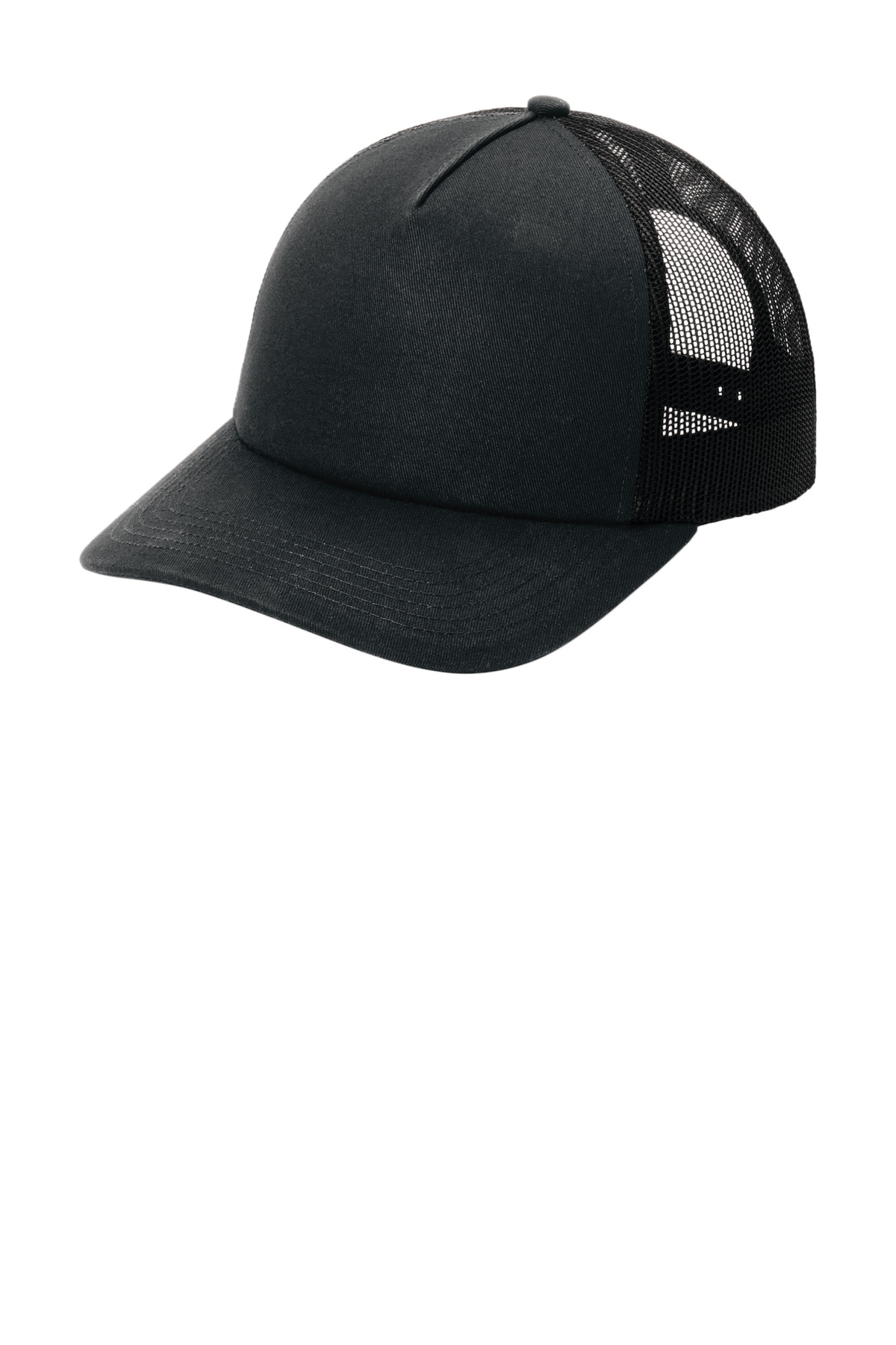 Low-Profile Snapback 5-Panel Trucker Cap