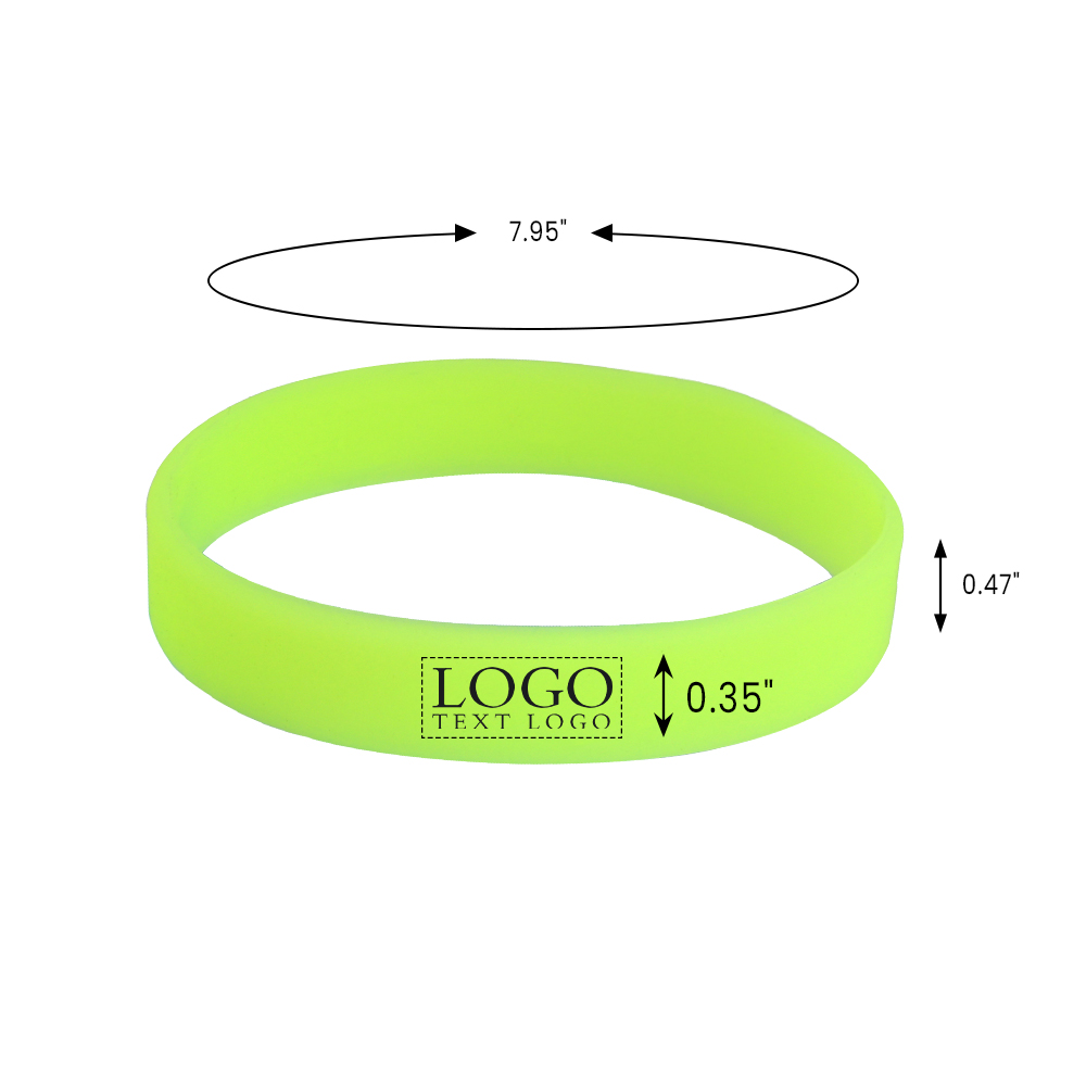Glow In The Dark Silicone Bracelet 8