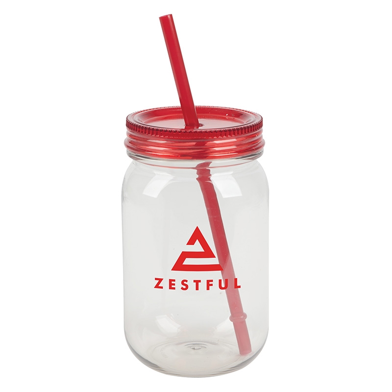 Bootlegger II 27 oz. RPET Mason Jar Tumbler 13