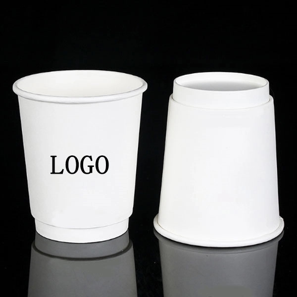 Insulated Double Layer Coffee Cups with Lids -10oz 2