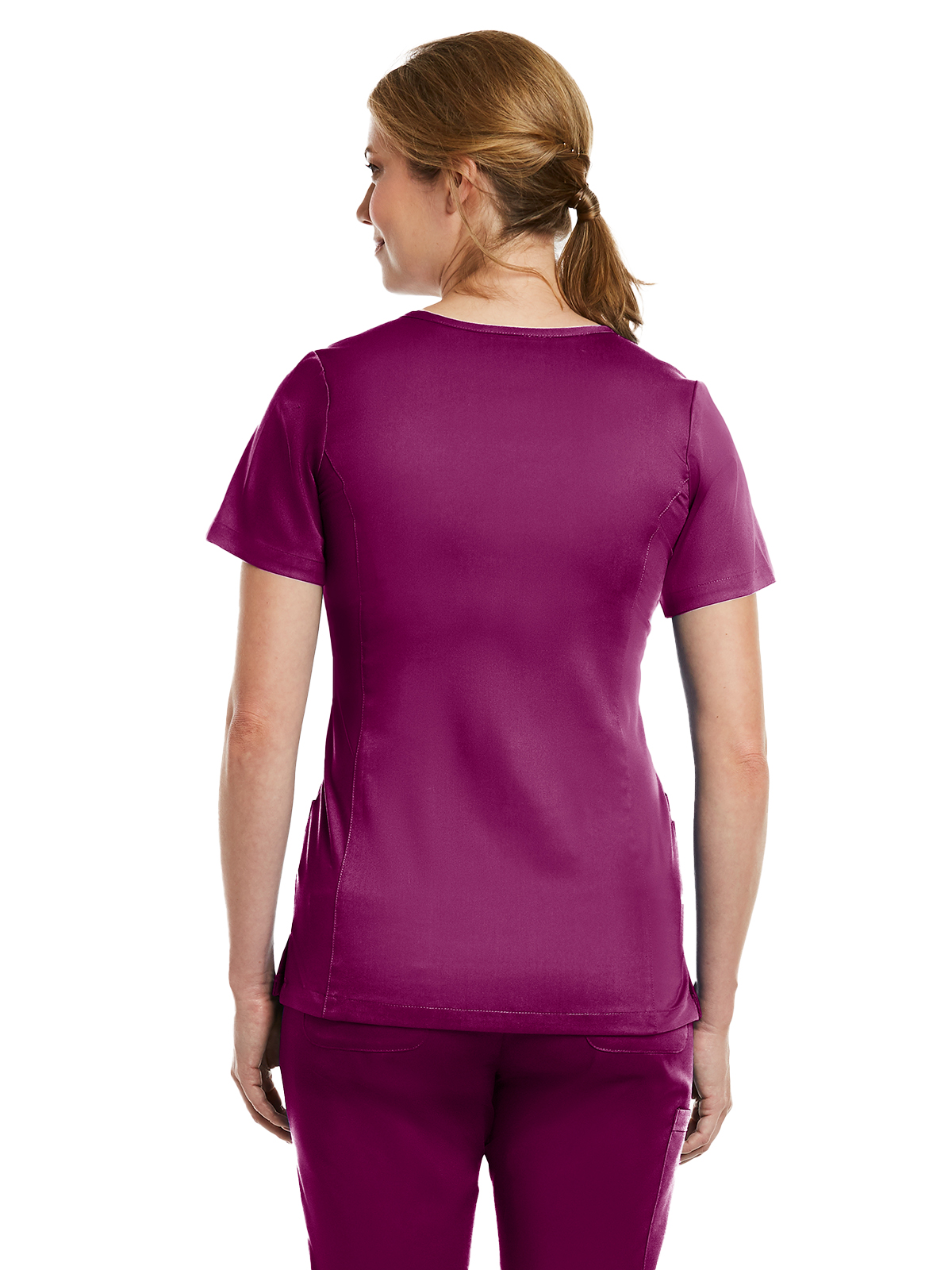 Maevn - Matrix - Women's Three-Pocket Curved Mock Wrap Top 27