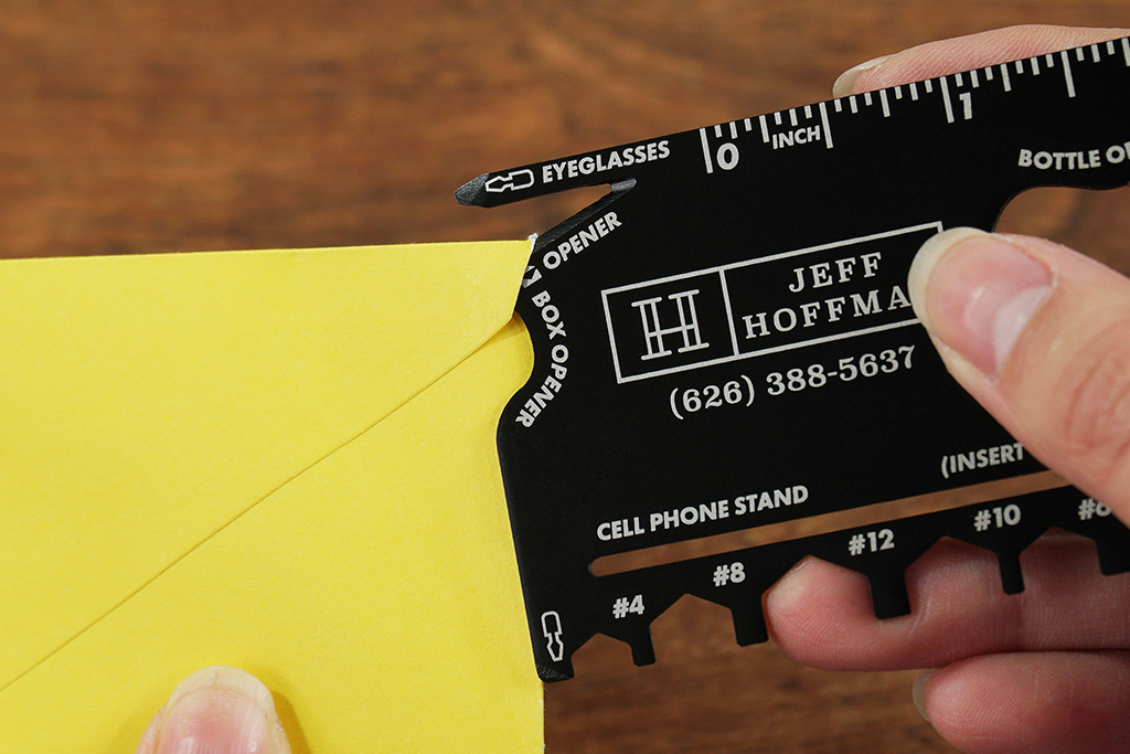 Wallet Ninja Metal Business Cards 3