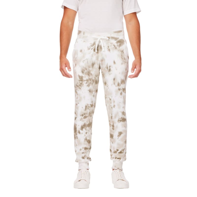 J America Adult Tie Dye Fleece Jogger 35