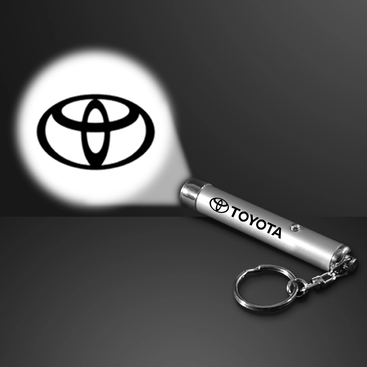 Logo projection keychain 2